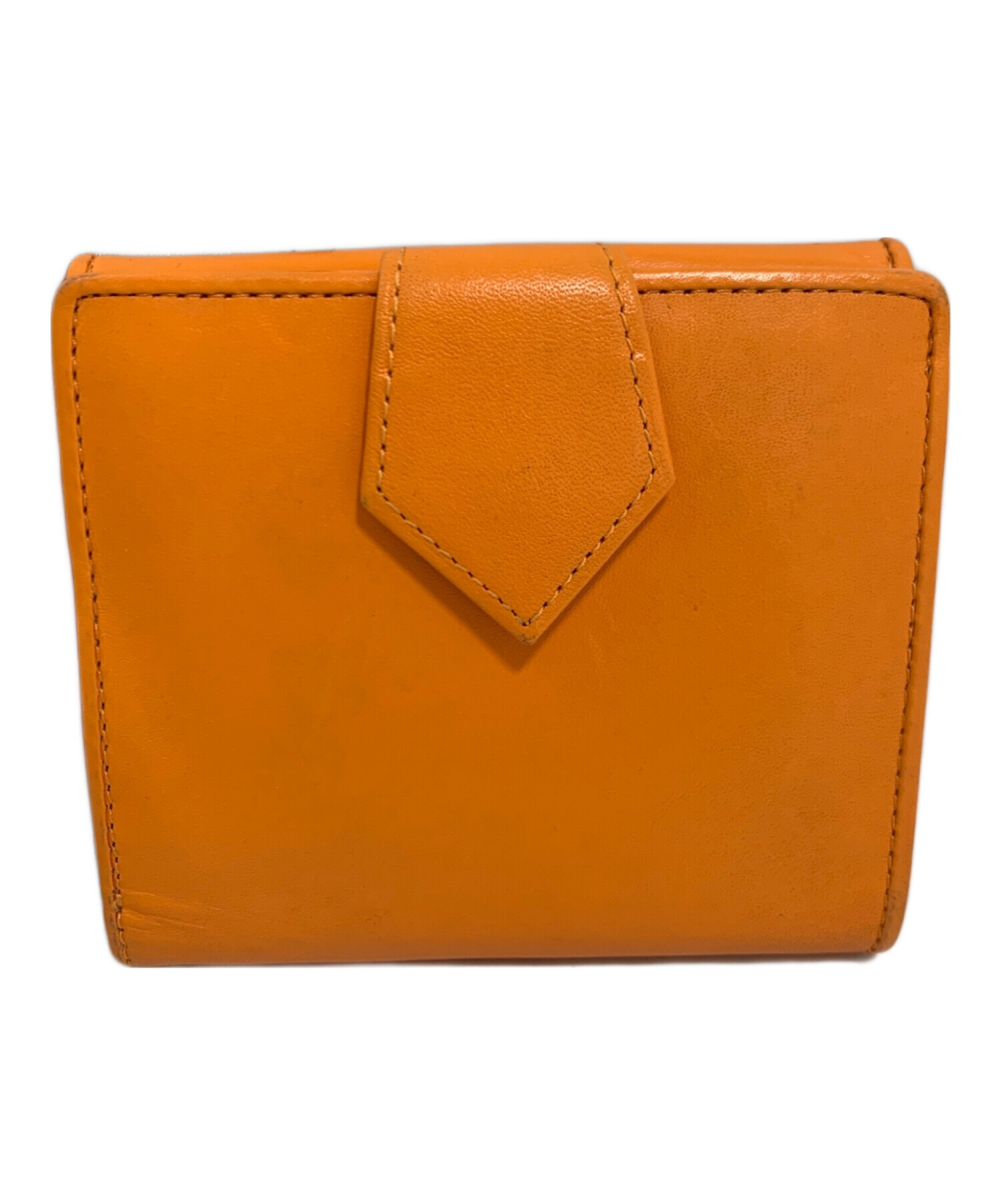 限定価格！【新品】ヴィヴィアンウエストウッド エナメルオレンジ 財布 本物 Vivienne Westwood（ヴィヴィアンウエストウッド） 財布 レディース