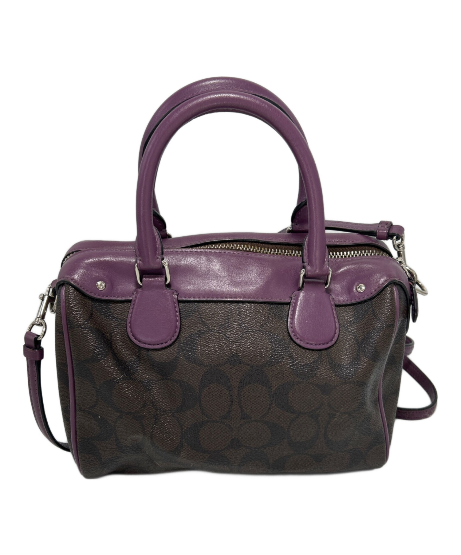 中古・古着通販】COACH (コーチ) 2WAYショルダーバッグ ブラウン 