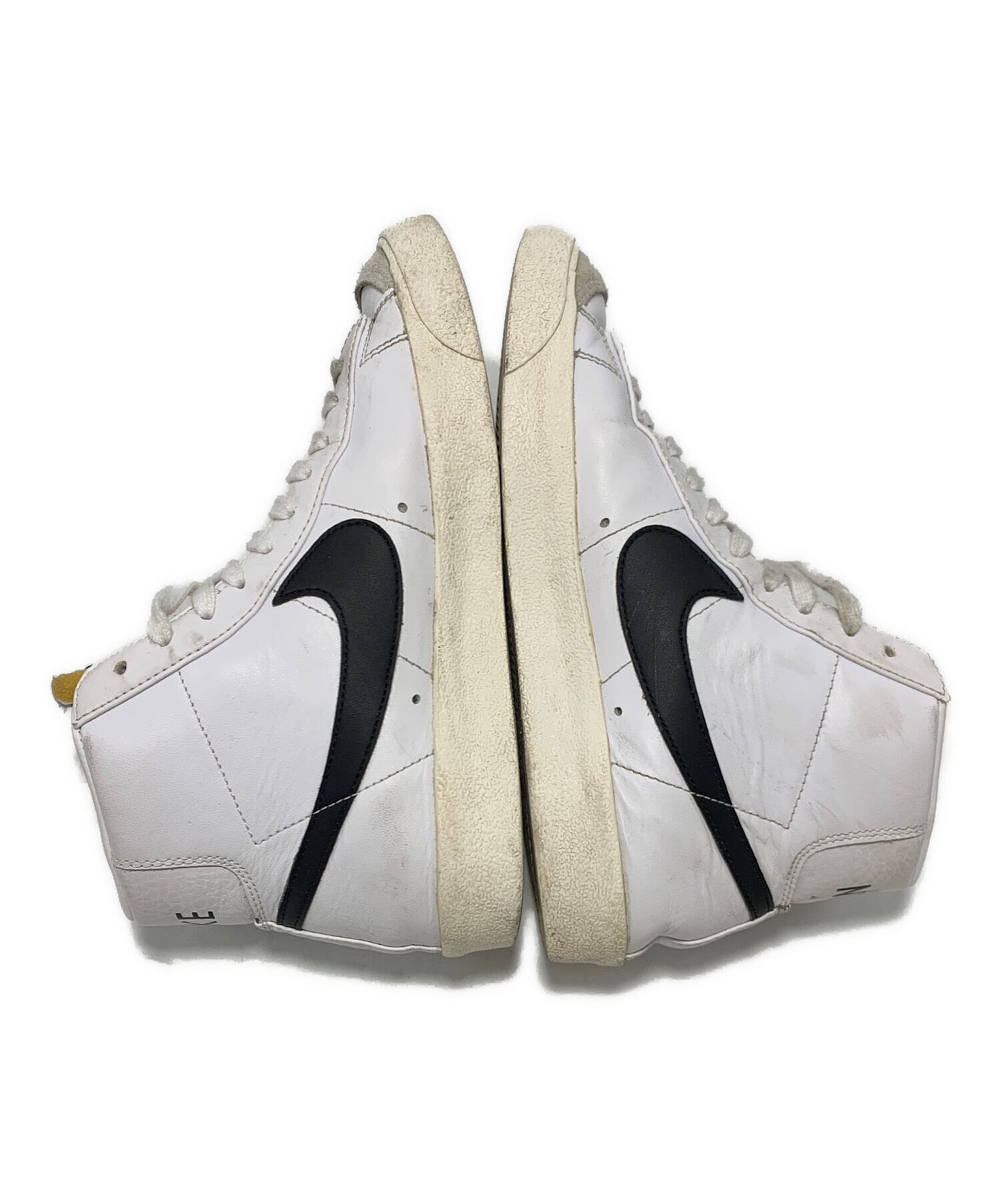 中古・古着通販】NIKE (ナイキ) ハイカットスニーカー ホワイト サイズ