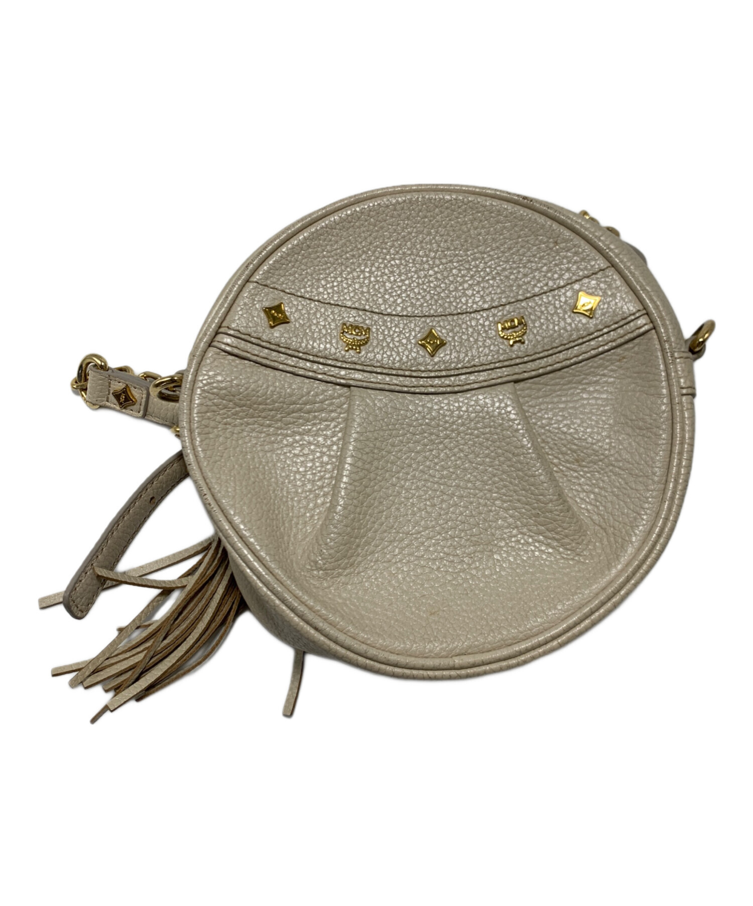 中古・古着通販】MCM (エムシーエム) タッセルチャーム付ショルダー