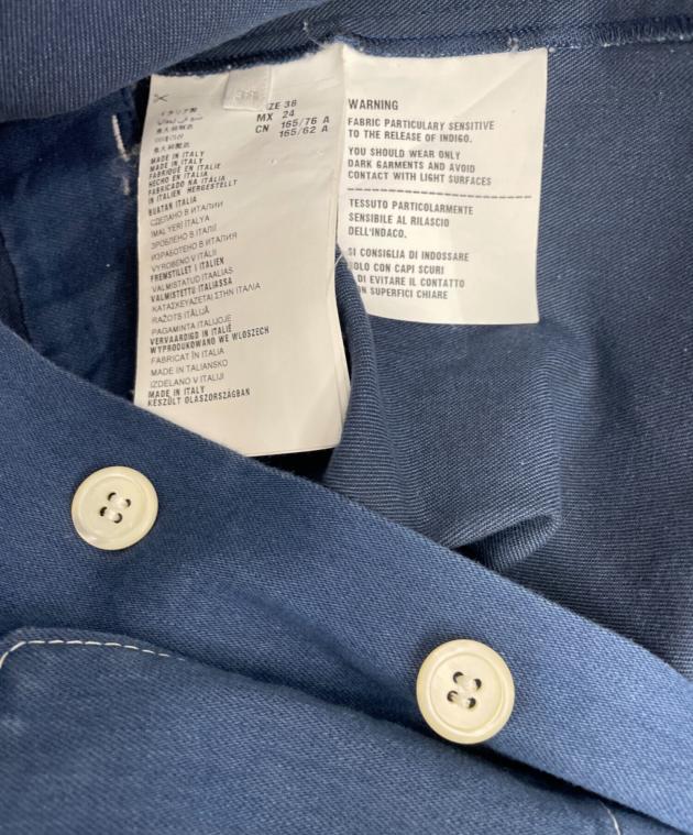 中古・古着通販】PRADA (プラダ) ノースリーブワンピース ブルー
