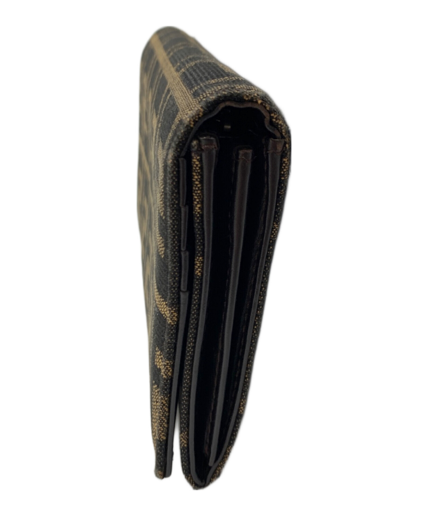 中古・古着通販】FENDI (フェンディ) 長財布 ブラウン｜ブランド・古着