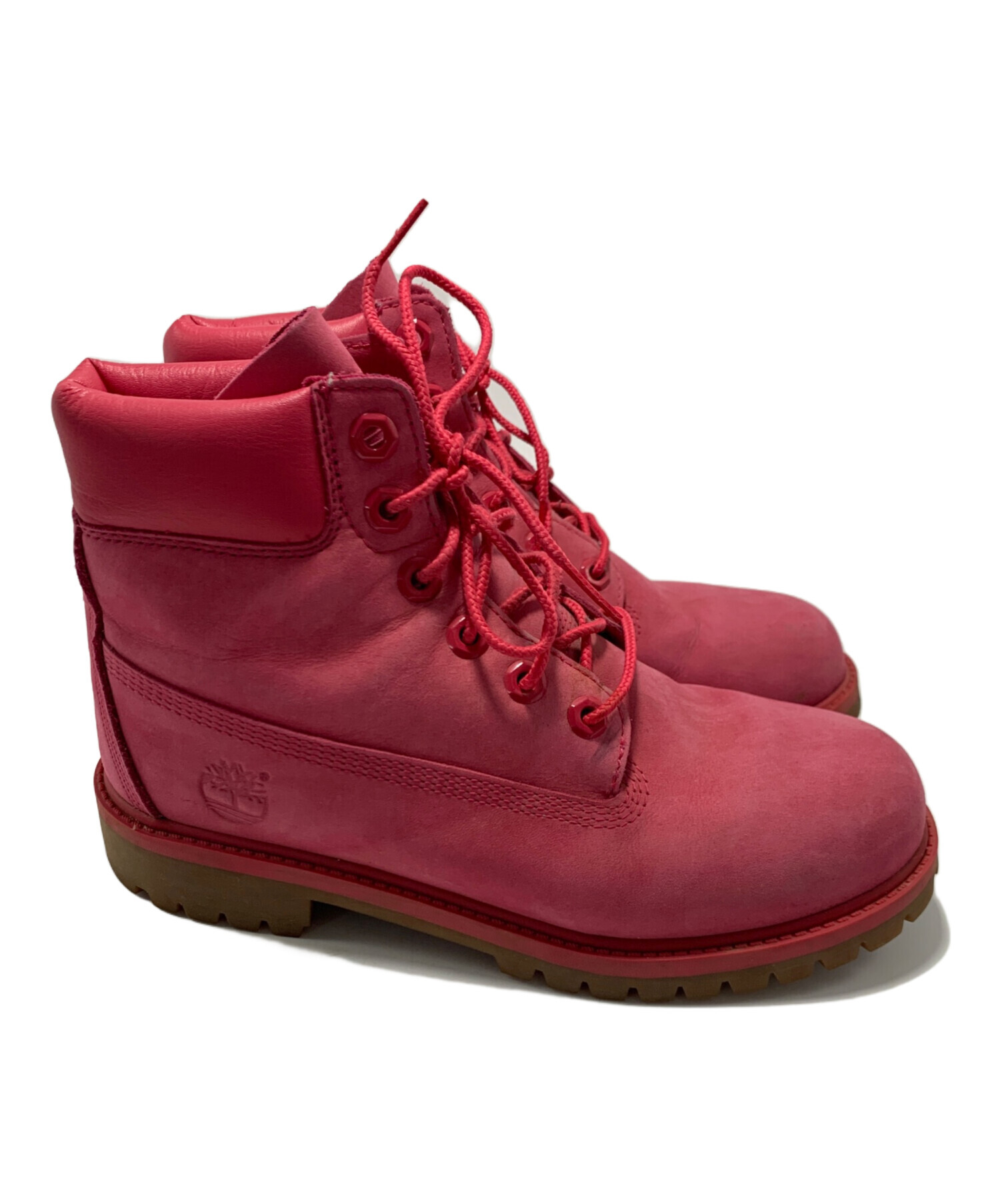 中古・古着通販】Timberland (ティンバーランド) ブーツ ピンク サイズ