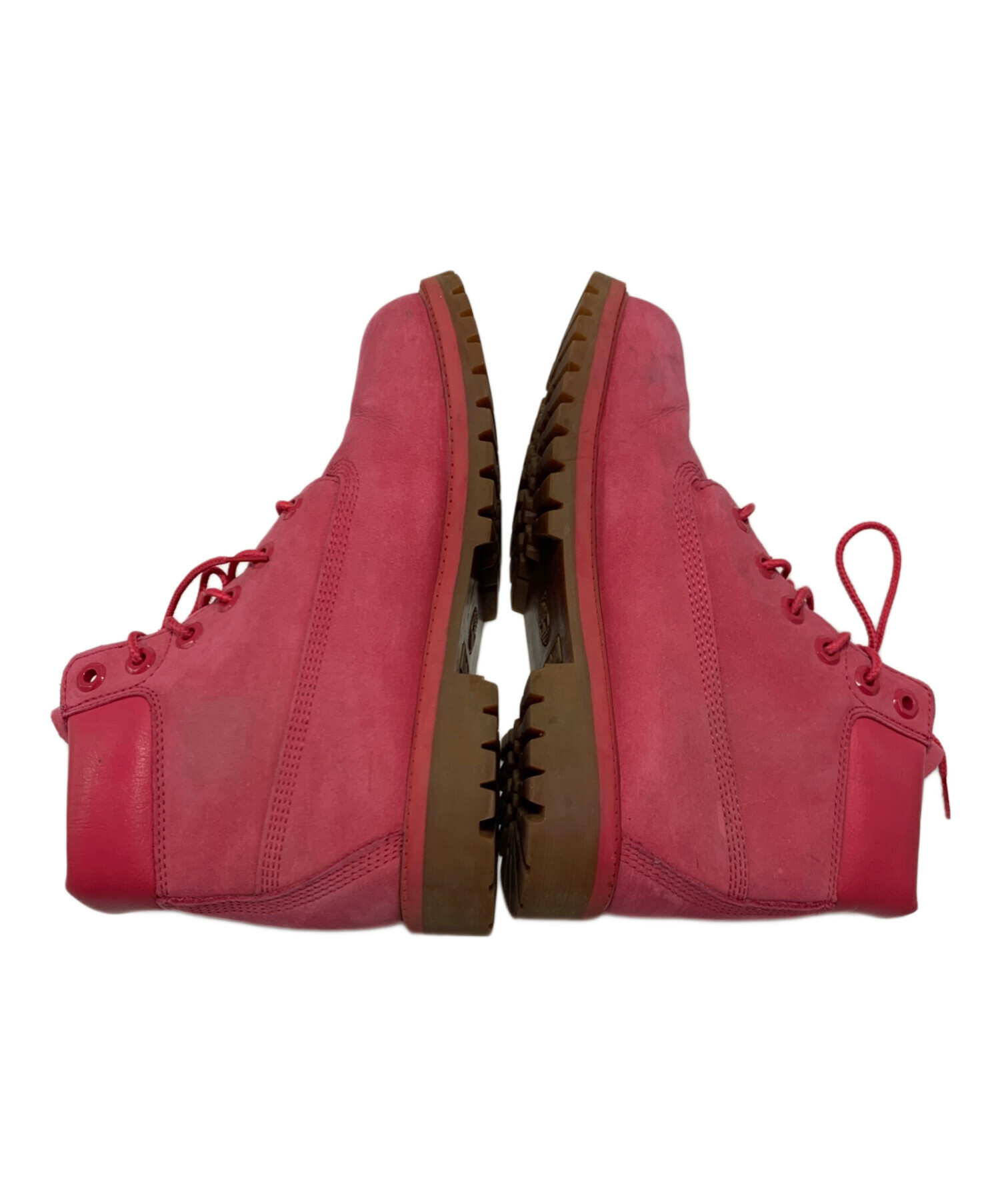中古・古着通販】Timberland (ティンバーランド) ブーツ ピンク サイズ