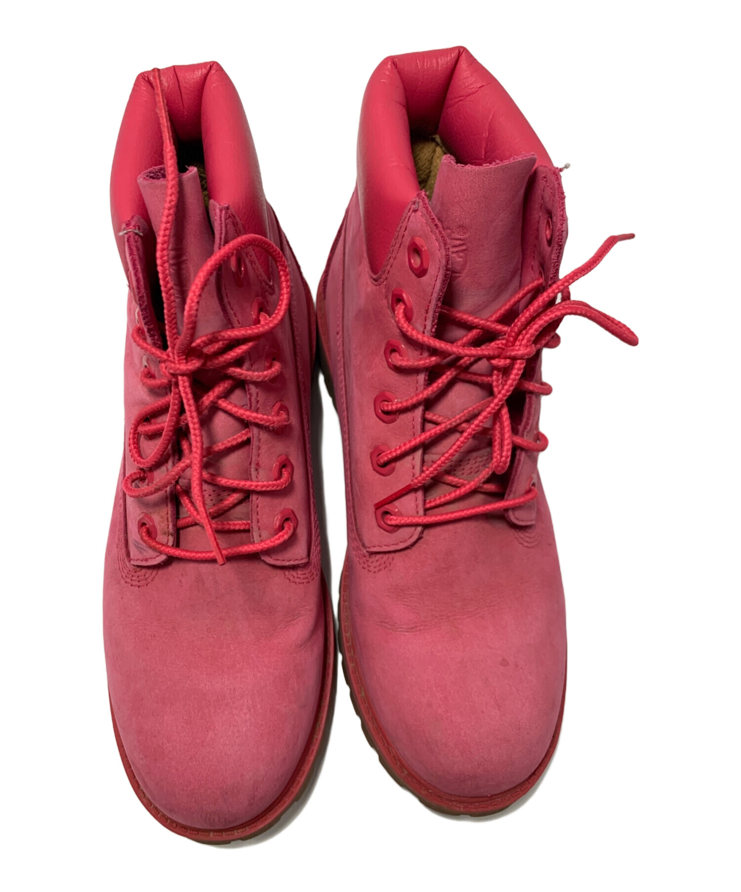 中古・古着通販】Timberland (ティンバーランド) ブーツ ピンク サイズ