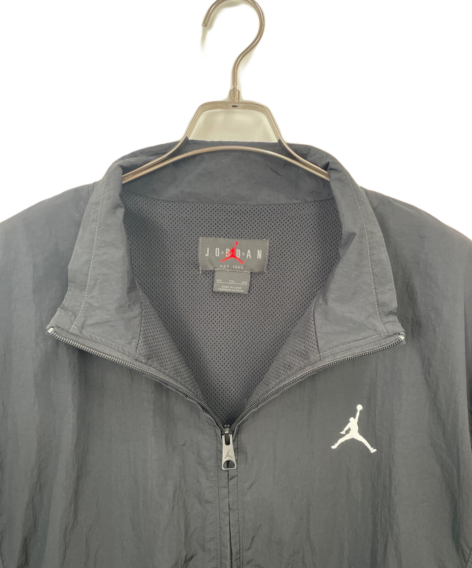 中古・古着通販】JORDAN (ジョーダン) ウーブンジャケット ブラック