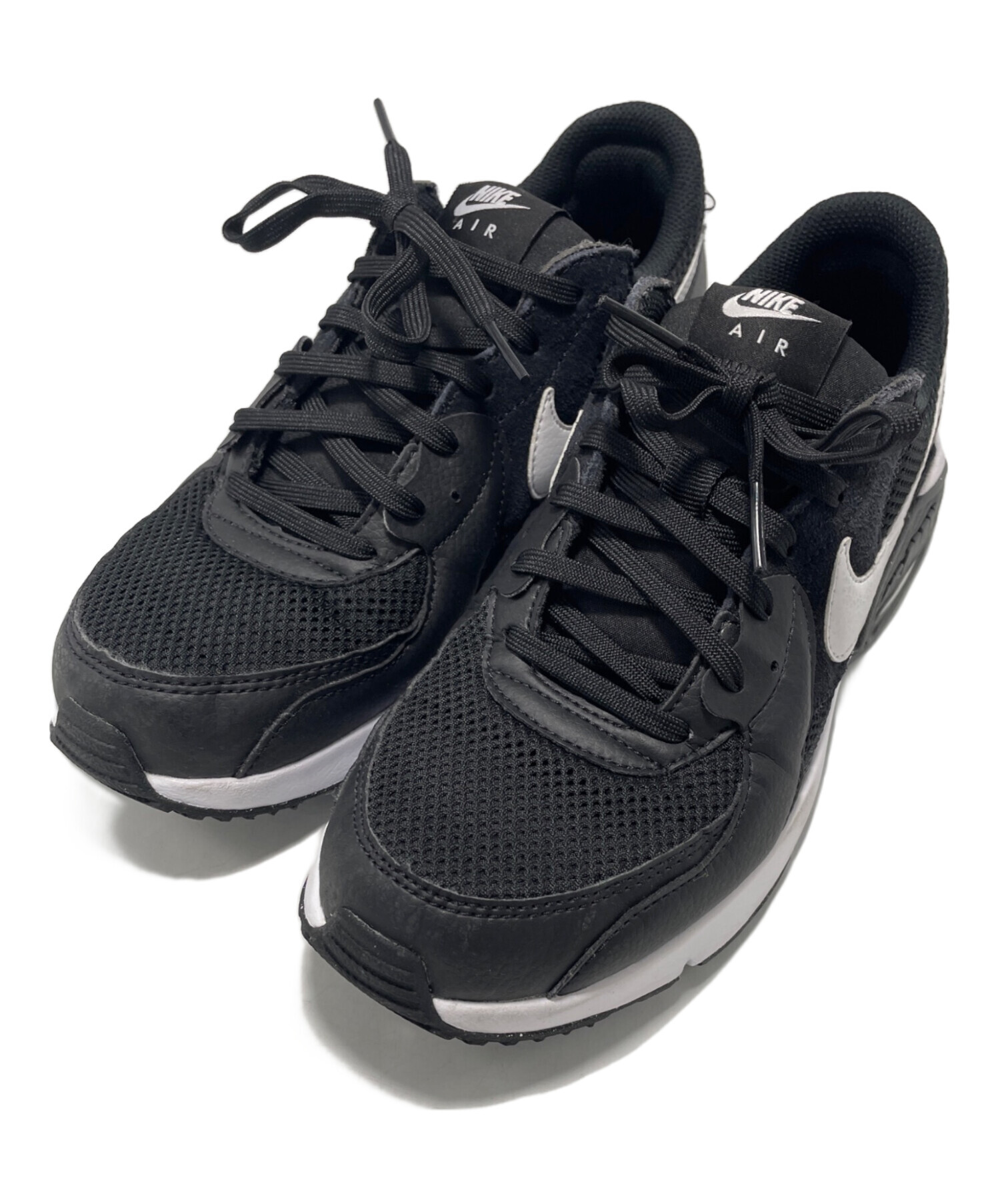 中古・古着通販】NIKE (ナイキ) スニーカー ブラック×ホワイト サイズ