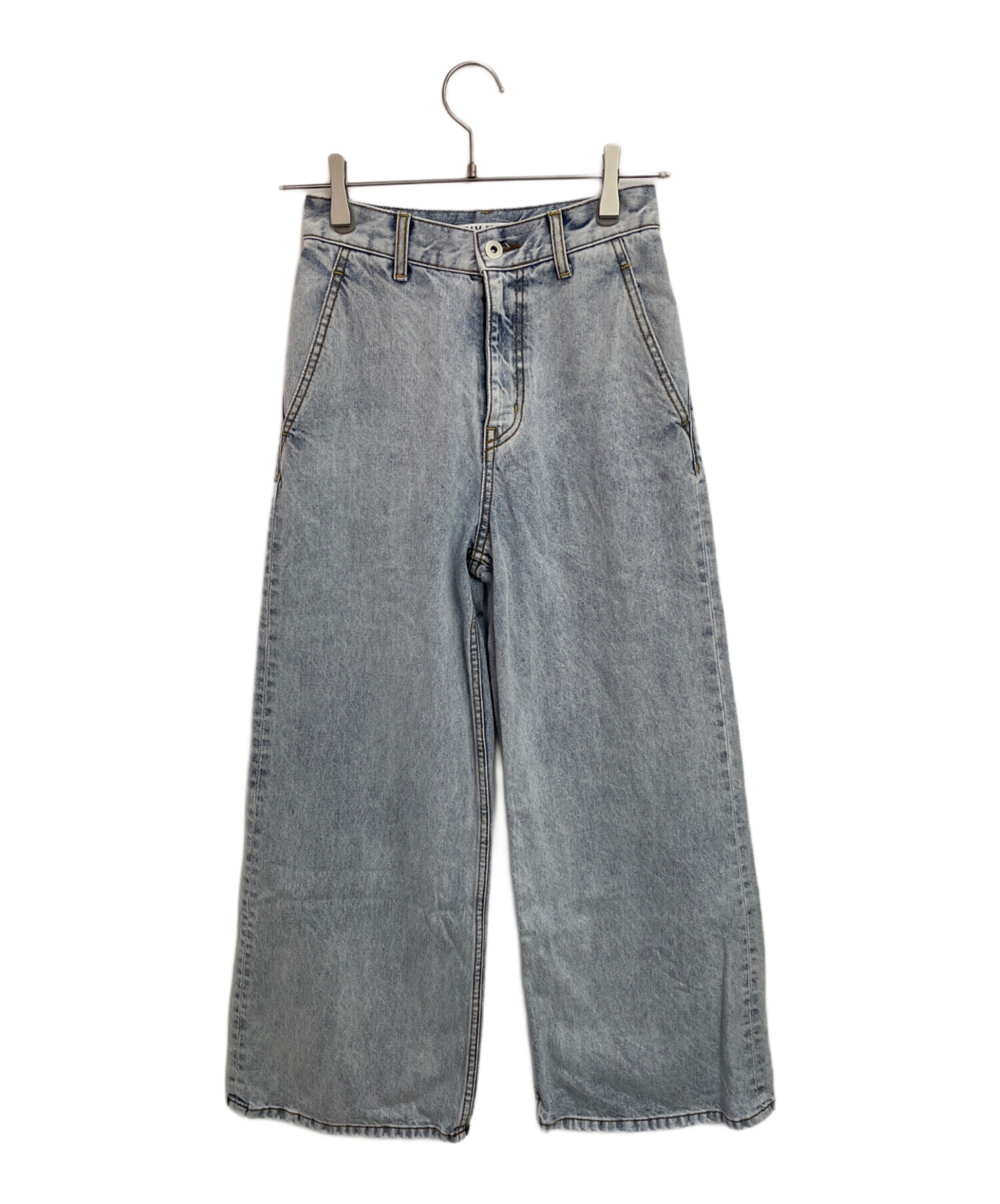 Plage R'IAM プラージュ リアム WIDE デニム 34 未使用 中古・古着通販】R'IAM PLAGE (リアム プラージュ) ワイドデニムパンツ