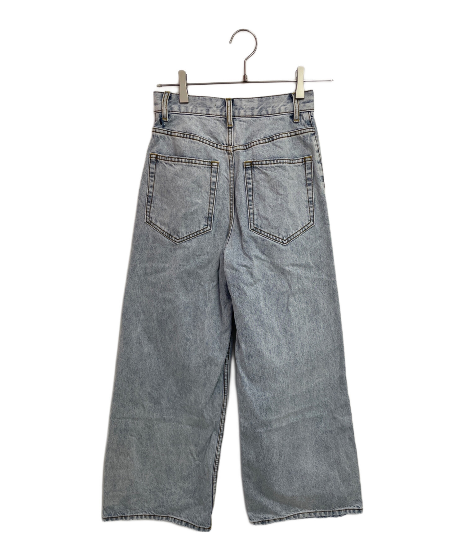 中古・古着通販】R'IAM PLAGE (リアム プラージュ) ワイドデニムパンツ