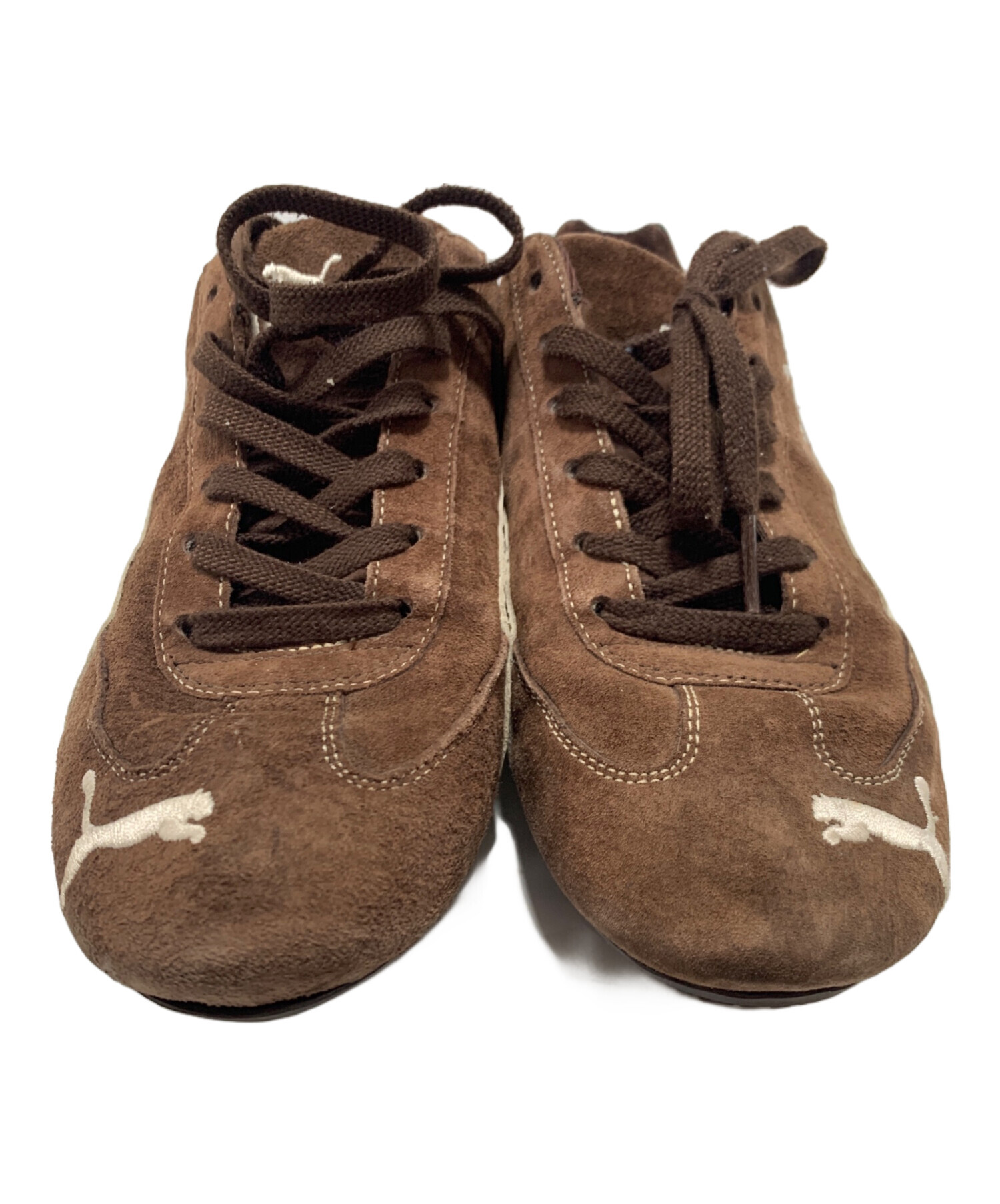 中古・古着通販】PUMA (プーマ) スニーカー ブラウン サイズ:27cm 