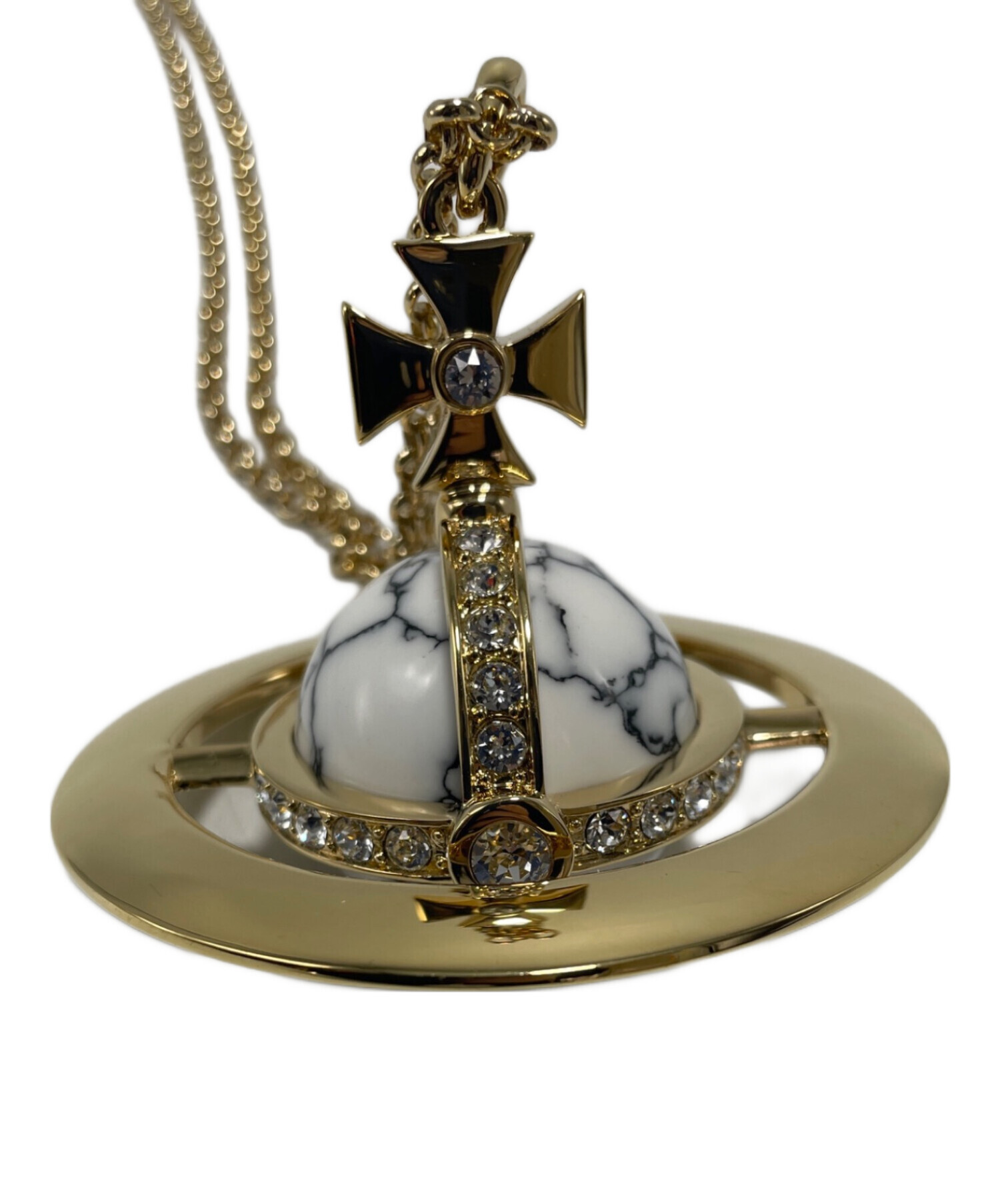 激レア ヴィヴィアンウエストウッド ゴールド 金属製 オーブ 店舗 オブジェ 中古・古着通販】Vivienne Westwood (ヴィヴィアンウエストウッド