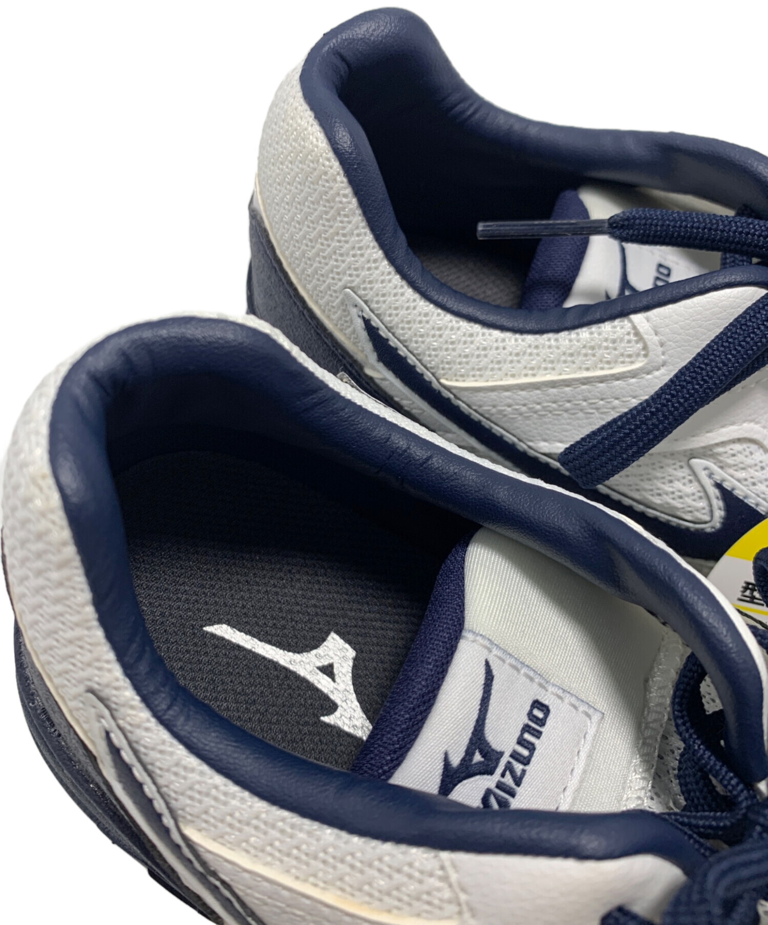中古・古着通販】MIZUNO (ミズノ) 安全靴 ホワイト×ネイビー サイズ