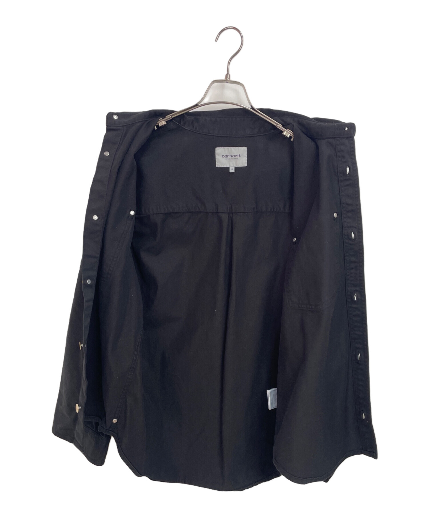 最終値下Carhartt WIPダービーシャツジャケット M 黒 最終値下Carhartt