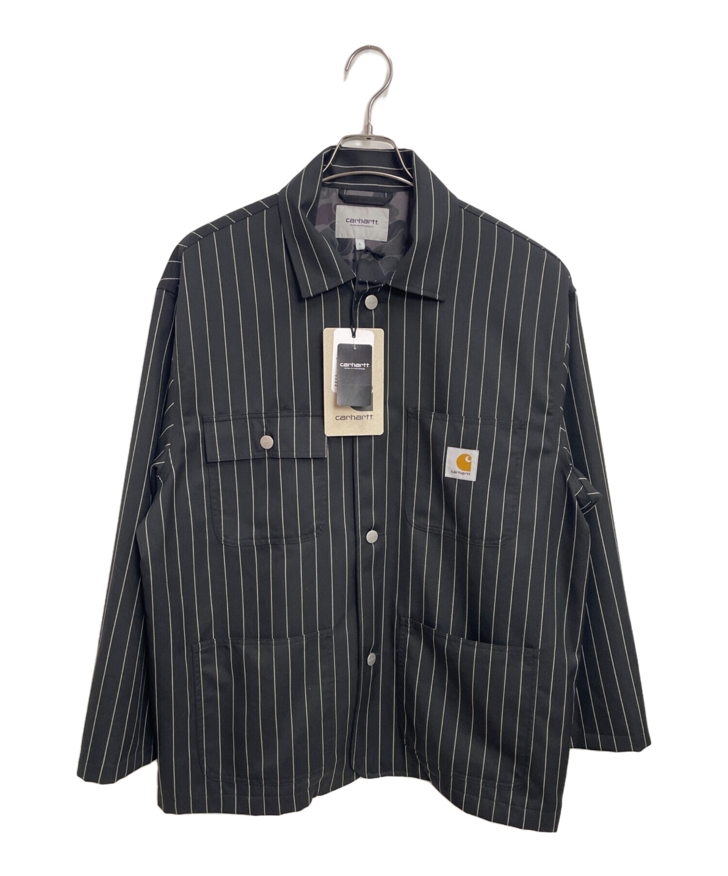 中古・古着通販】CarHartt (カーハート) ストライプシャケット