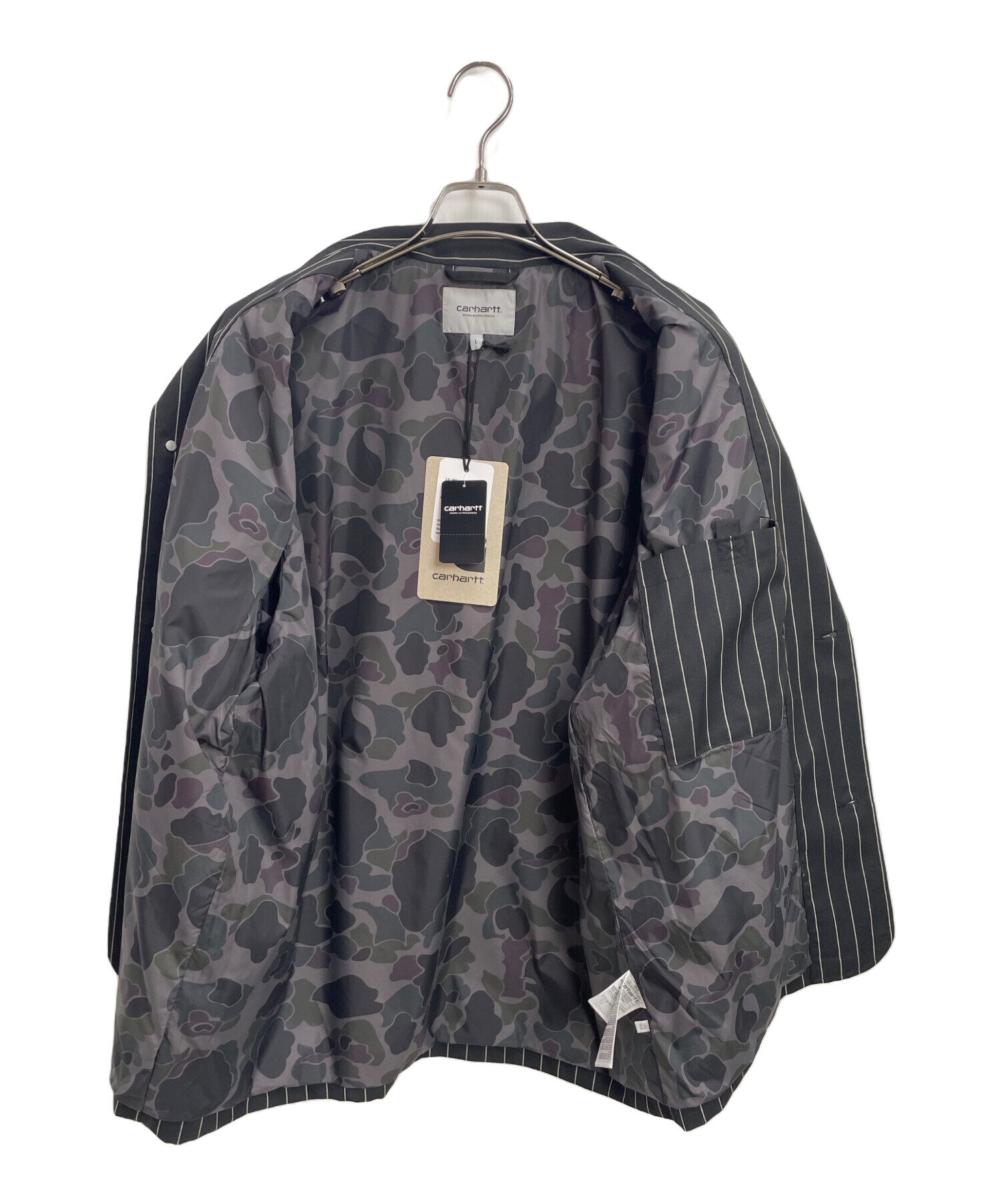 中古・古着通販】CarHartt (カーハート) ストライプシャケット