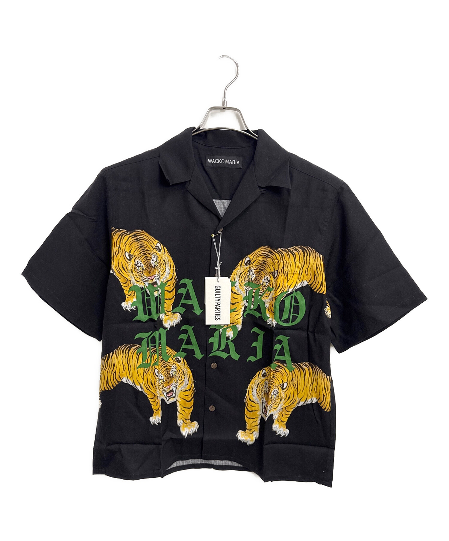 中古・古着通販】WACKO MARIA (ワコマリア) 半袖シャツ ブラック