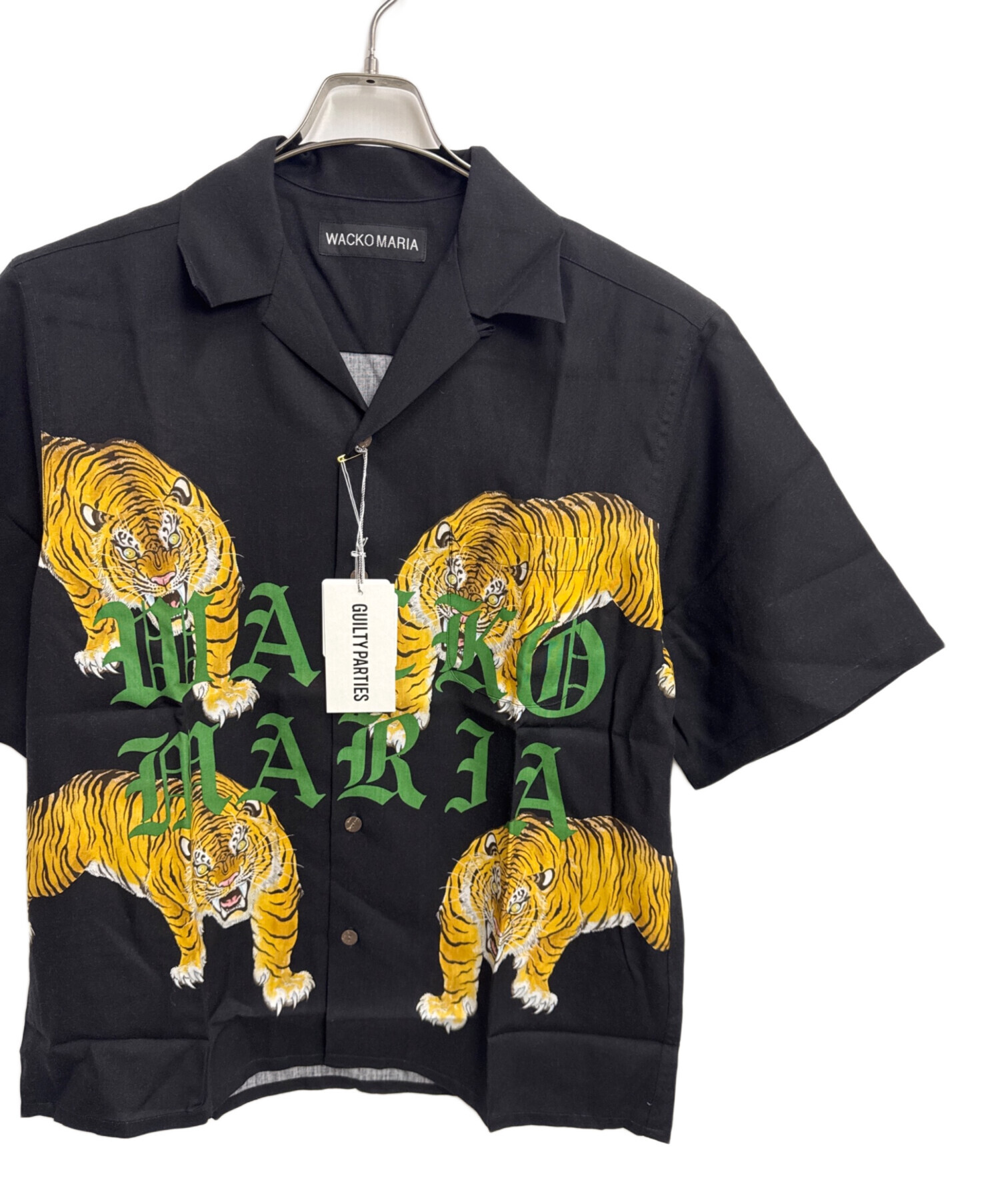 中古・古着通販】WACKO MARIA (ワコマリア) 半袖シャツ ブラック
