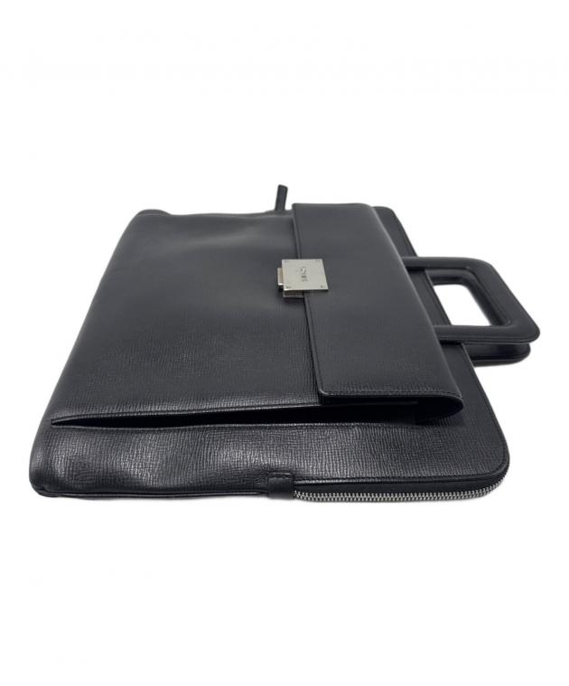 中古・古着通販】LOEWE (ロエベ) ビジネスバッグ ブラック｜ブランド