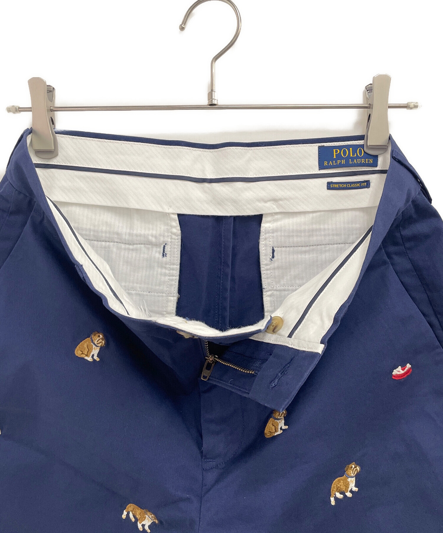 中古・古着通販】POLO RALPH LAUREN (ポロ・ラルフローレン) 犬刺繍