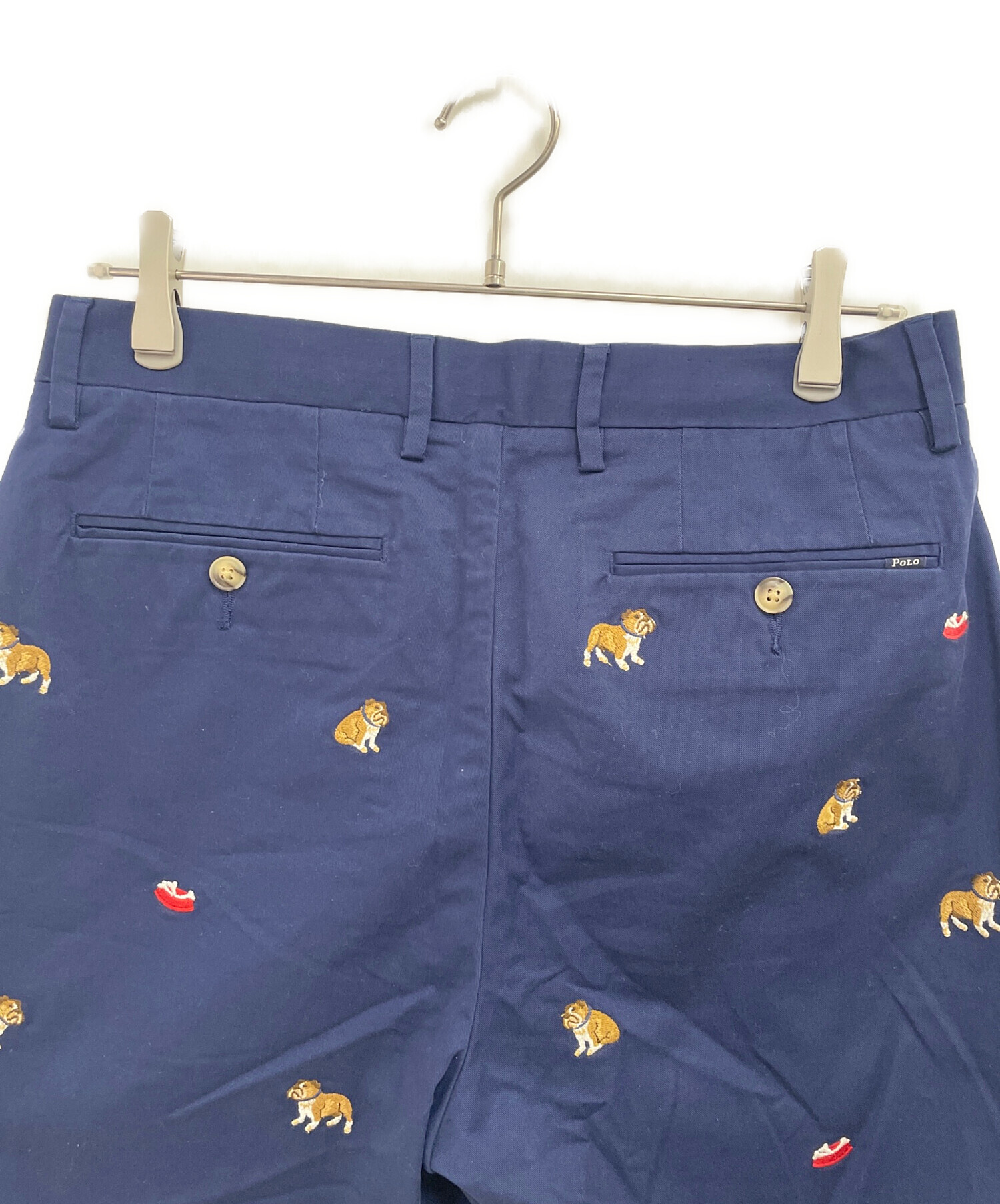 中古・古着通販】POLO RALPH LAUREN (ポロ・ラルフローレン) 犬刺繍