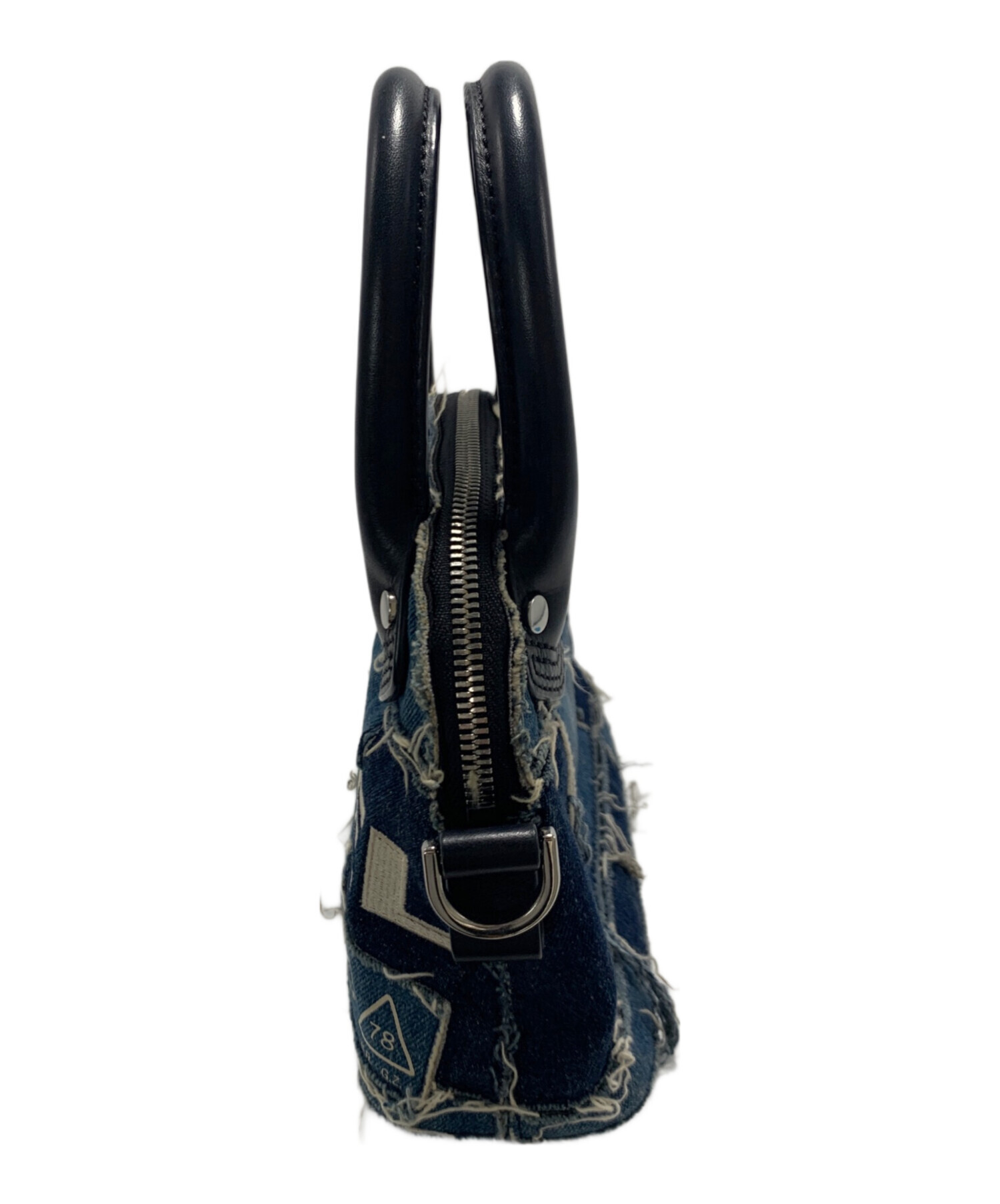 中古・古着通販】DIESEL (ディーゼル) デニム2WAYバッグ ブルー