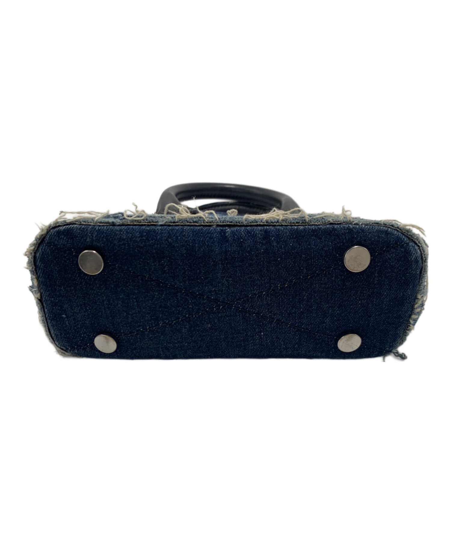 中古・古着通販】DIESEL (ディーゼル) デニム2WAYバッグ ブルー