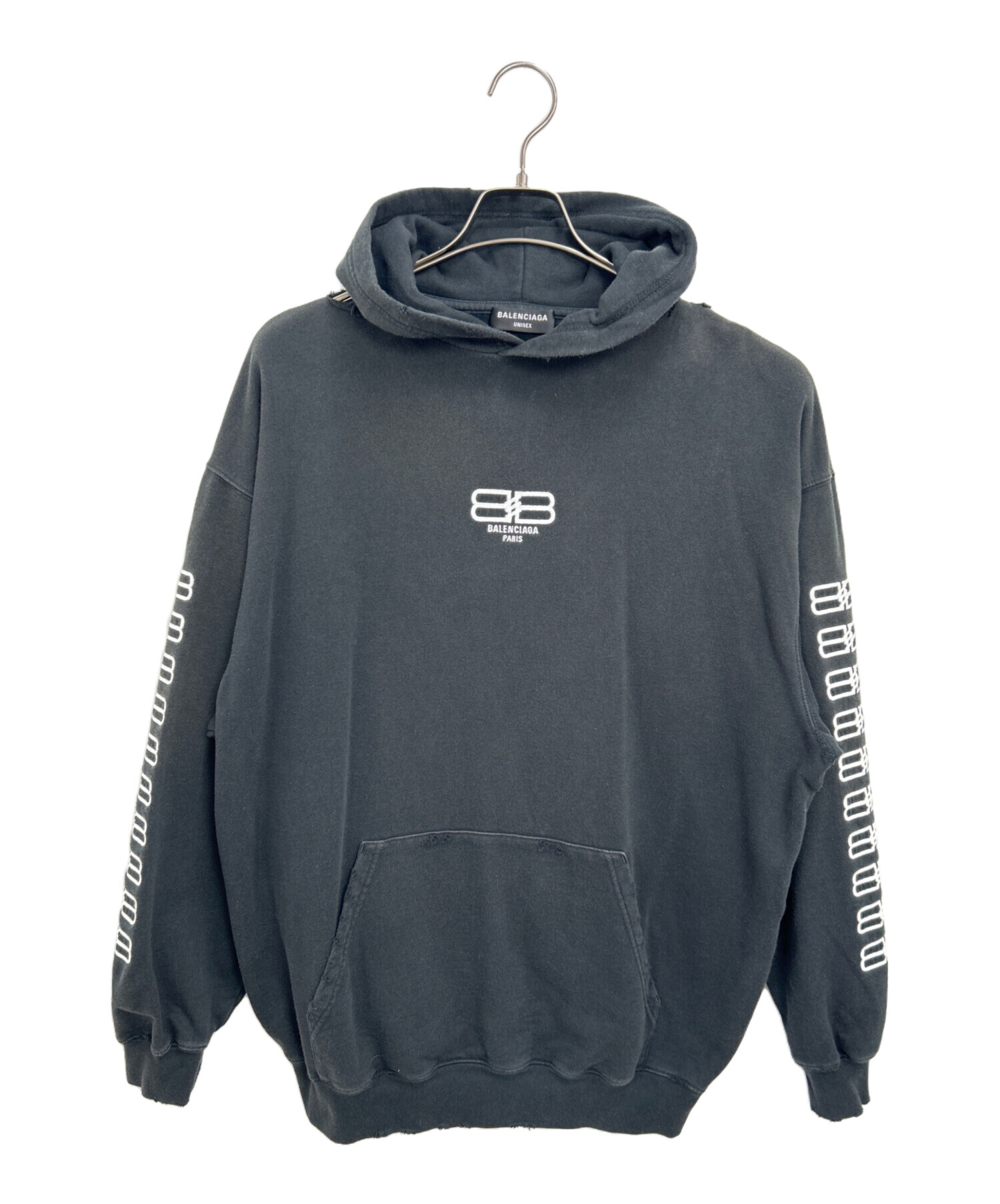 中古・古着通販】BALENCIAGA (バレンシアガ) プルオーバーパーカー 