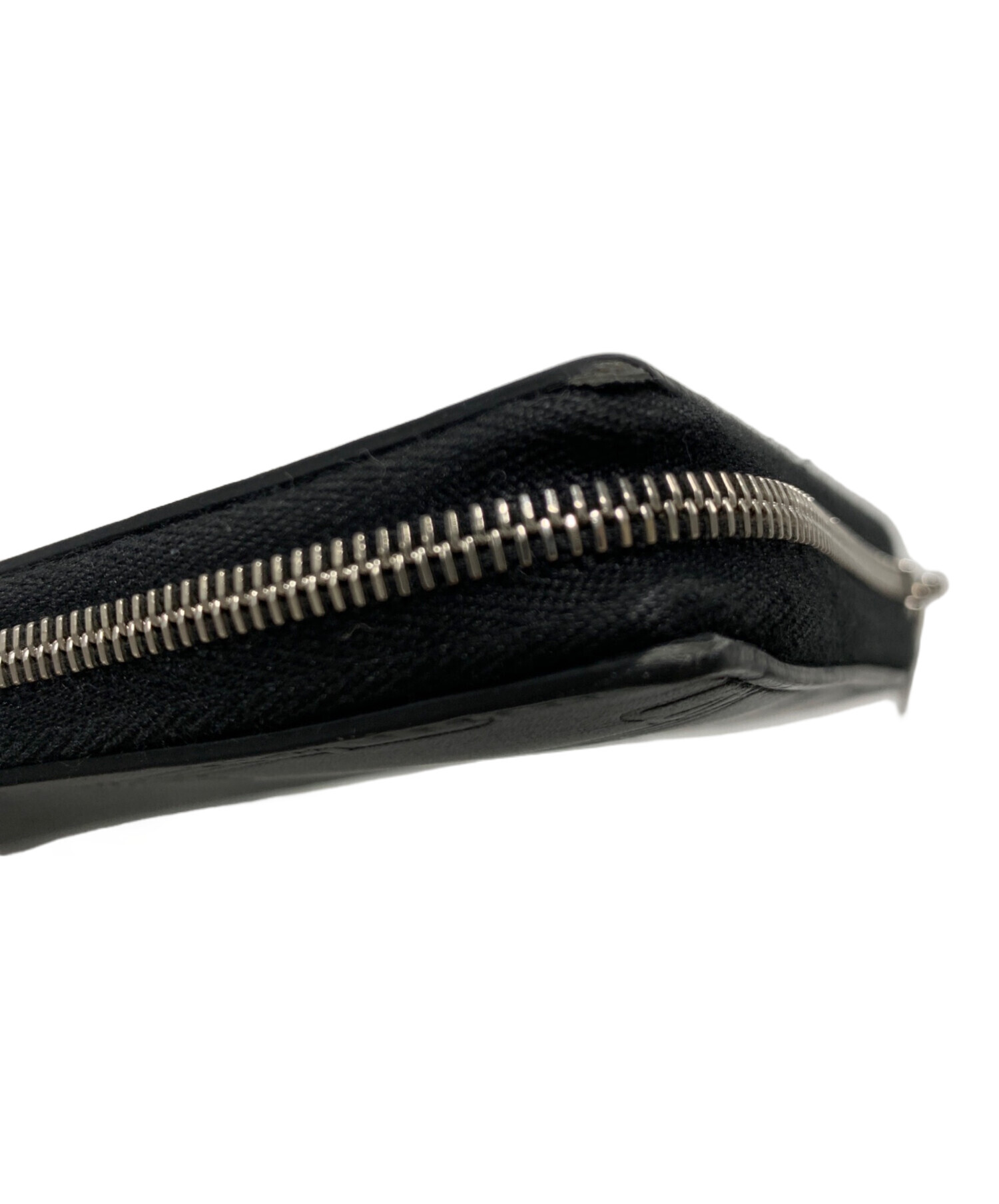 【BALENCIAGA】 長財布 ブラック 2008年 店舗タグ　ヴィンテージ 中古・古着通販】BALENCIAGA (バレンシアガ) 長財布 ブラック
