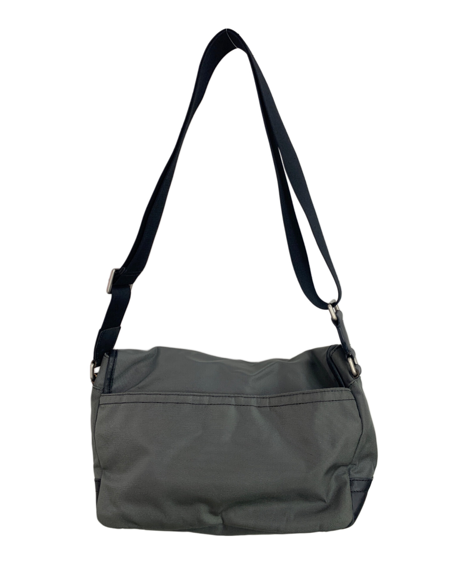 中古・古着通販】COACH (コーチ) メッセンジャーバッグ グレー