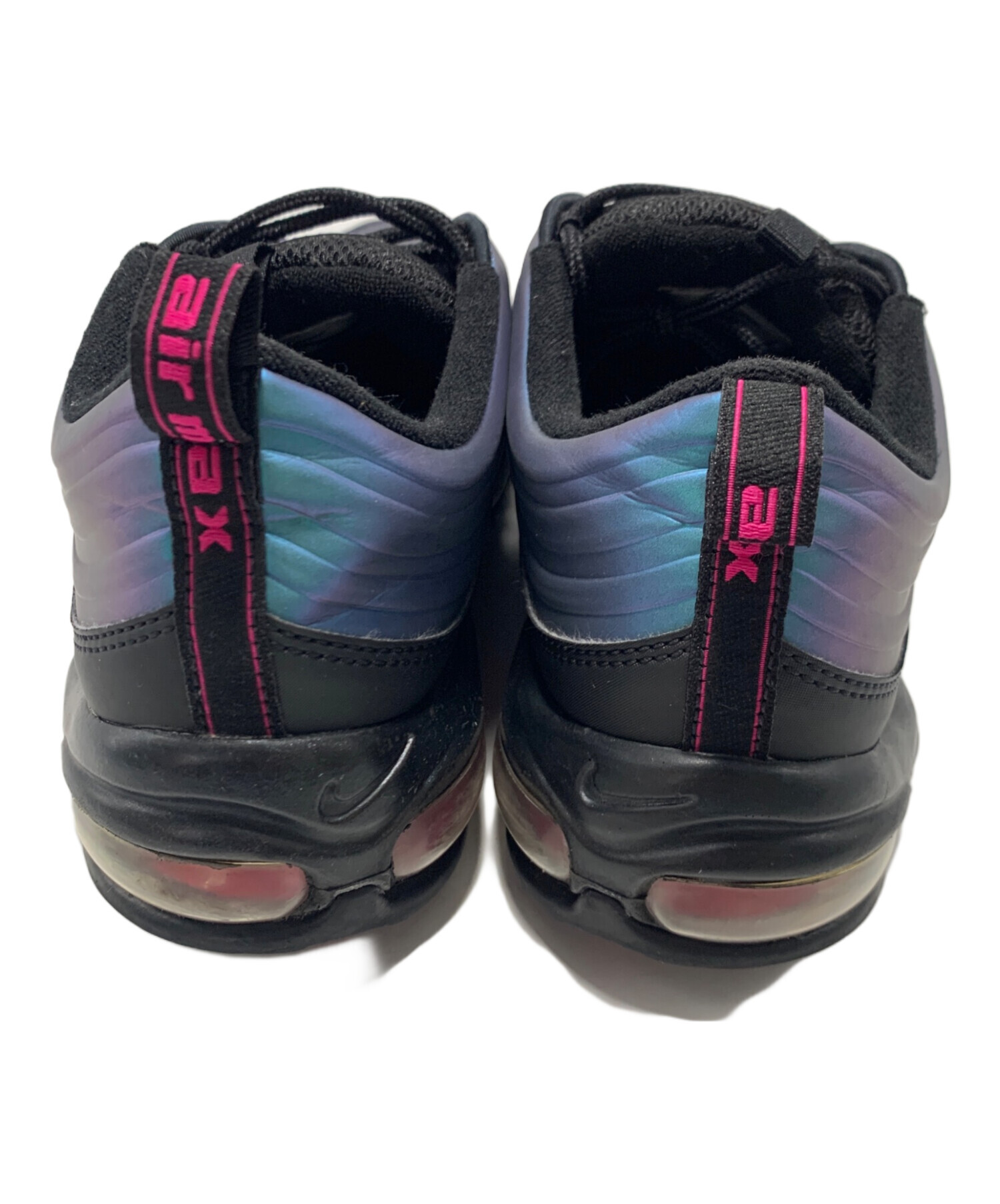 中古・古着通販】NIKE (ナイキ) スニーカー ブラック×パープル サイズ