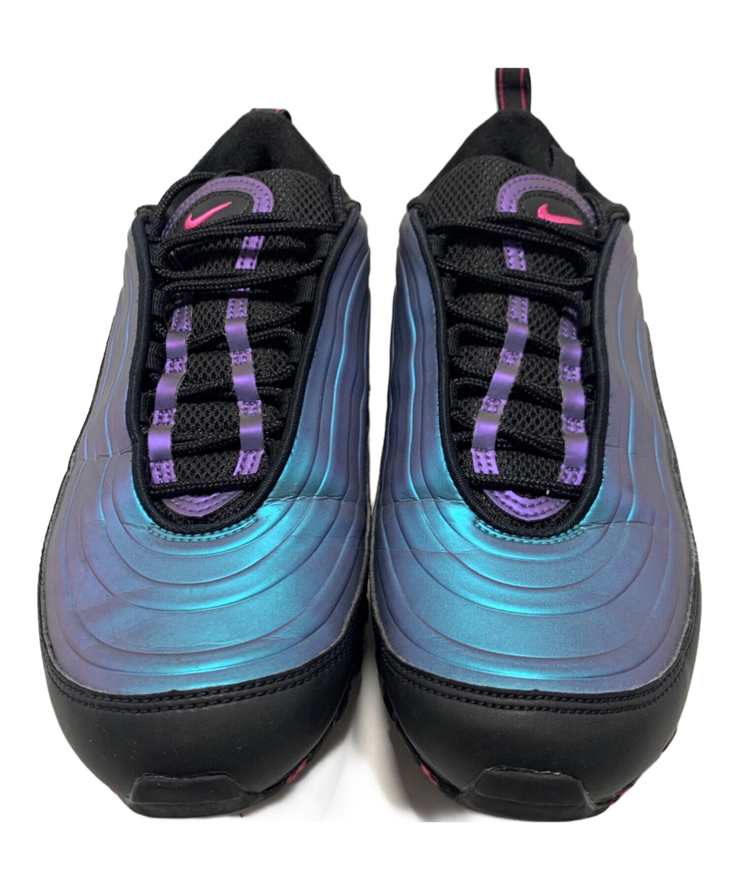 中古・古着通販】NIKE (ナイキ) スニーカー ブラック×パープル サイズ