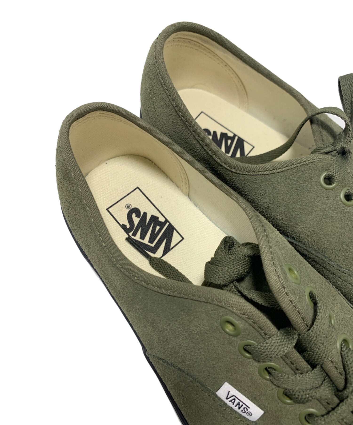 中古・古着通販】VANS (ヴァンズ) スニーカー グリーン×ブラック 