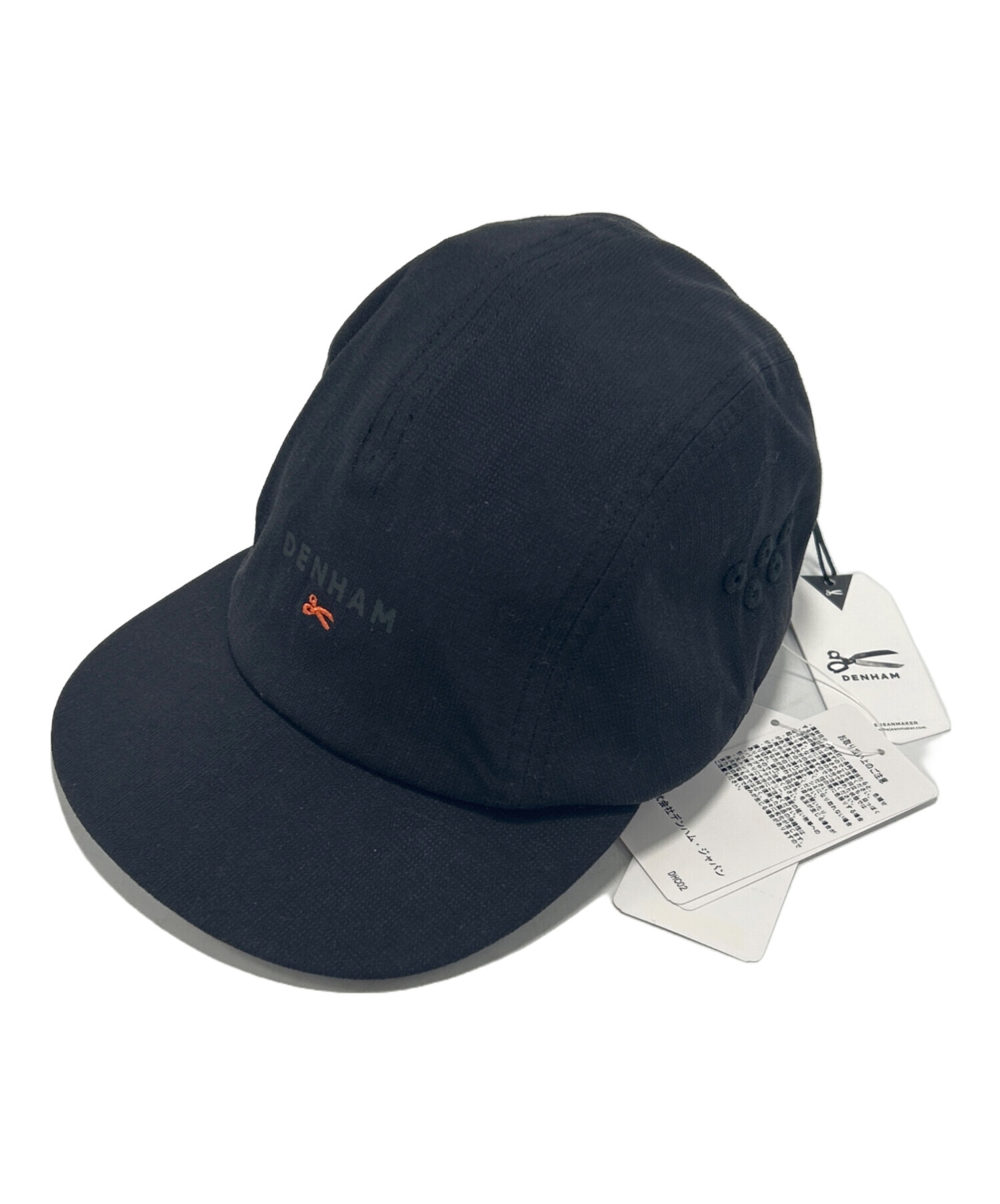 中古・古着通販】Denham (デンハム) キャップ ブラック サイズ:1 未