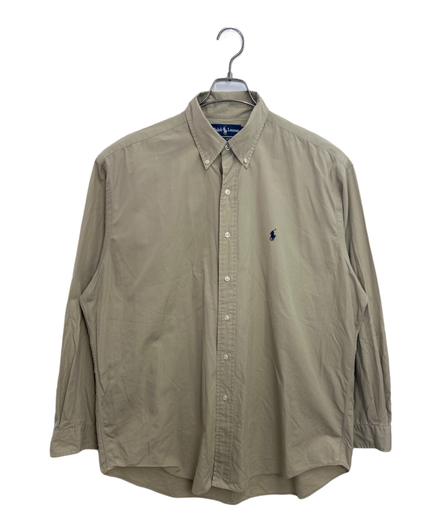 RRL Ralph Lauren 長袖シャツ M ベージュ 中古・古着通販】RALPH LAUREN (ラルフローレン) 長袖シャツ ベージュ