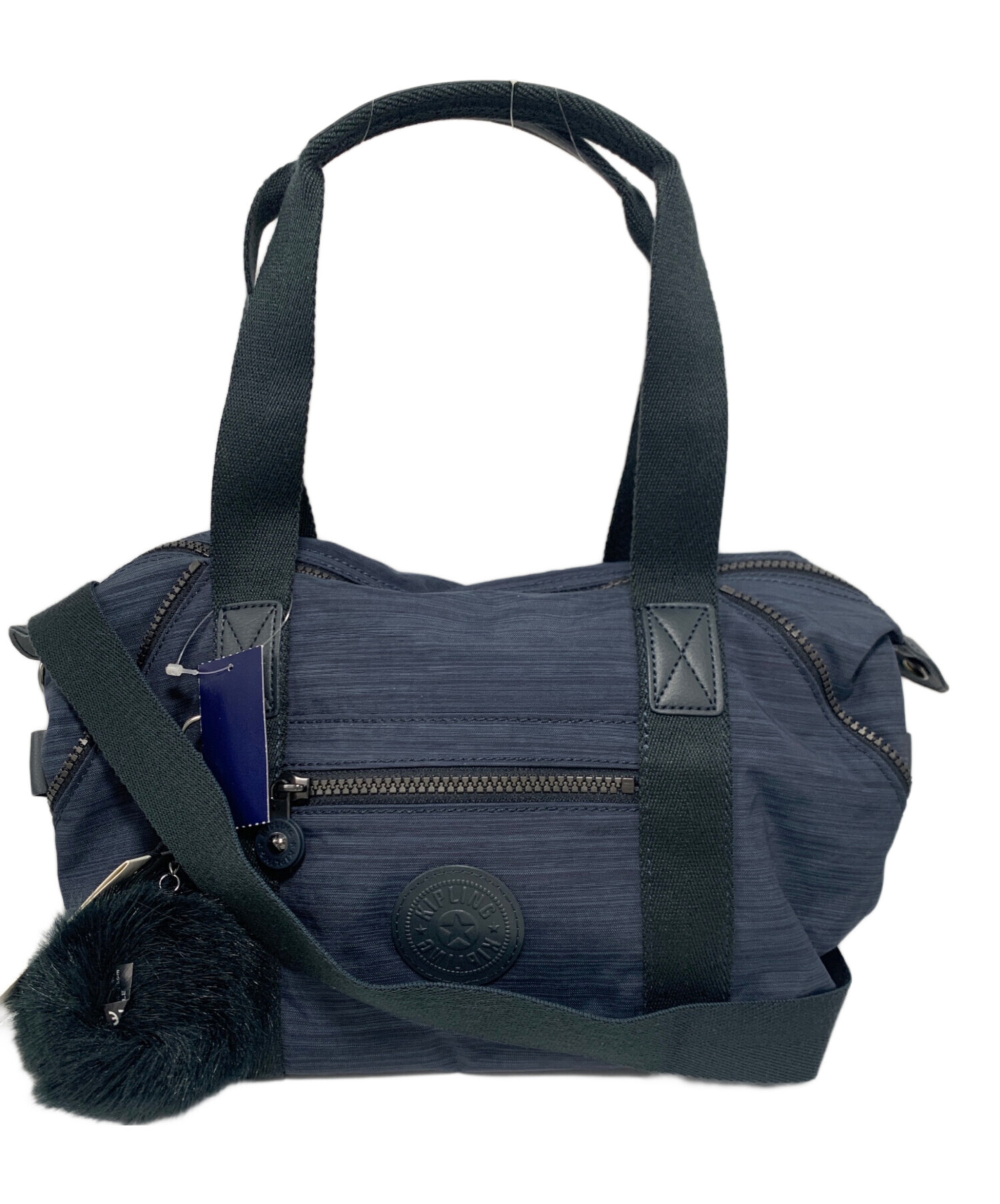 中古・古着通販】Kipling (キプリング) ショルダーバッグ ネイビー 
