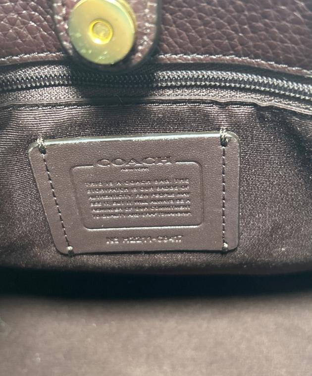 中古・古着通販】COACH (コーチ) 2WAYショルダーバッグ ボルドー