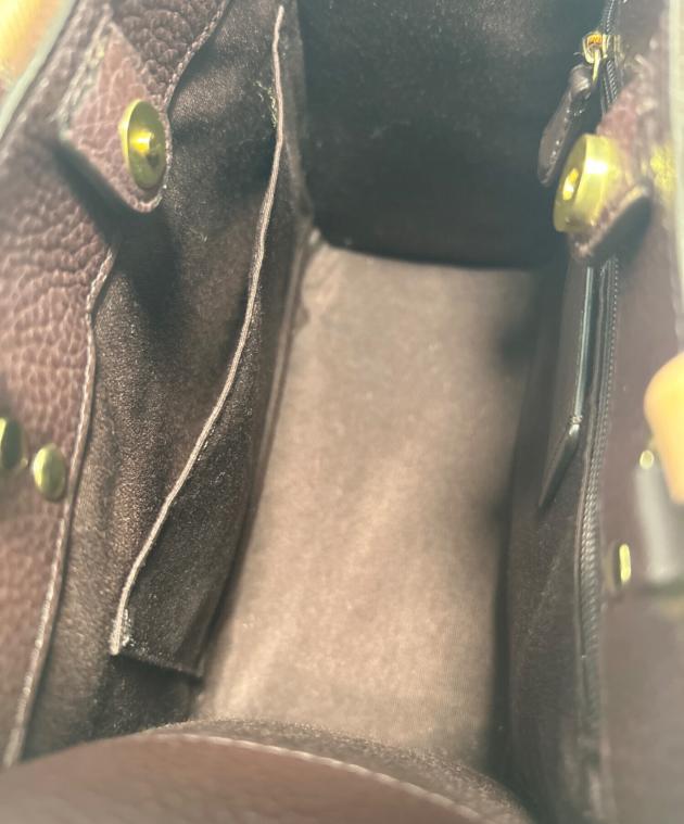 【未使用】COACH　コーチ　2way パッチワーク柄　ボルドーS　約80％引き 中古・古着通販】COACH (コーチ) 2WAYショルダーバッグ ボルドー