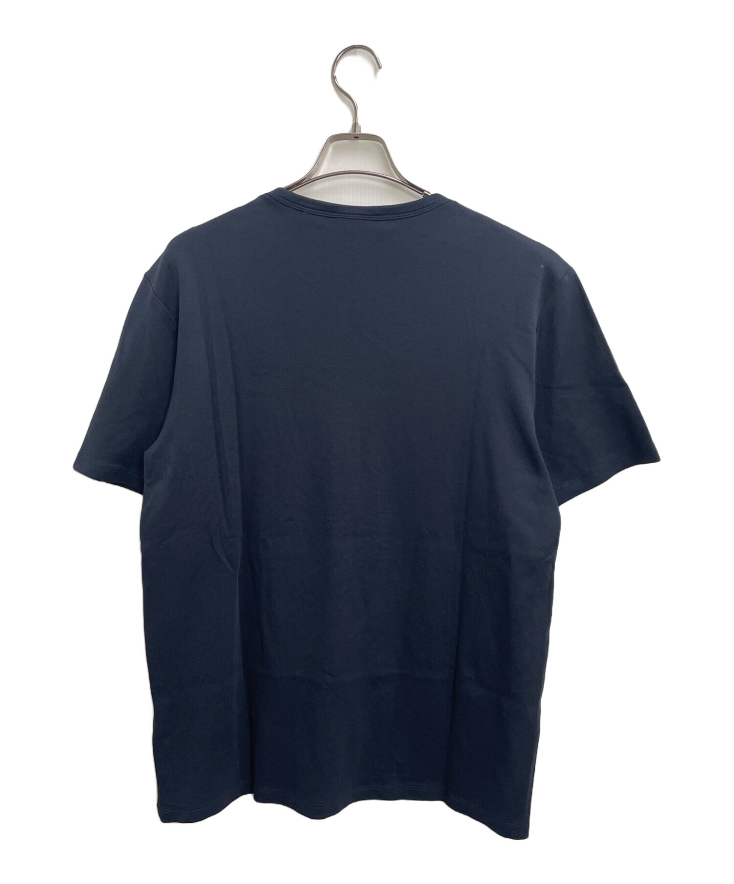 ヒューゴボス　Ｔシャツ　ネイビー 美品】BOSS ヒューゴボス ロゴプリント Tシャツ XL ネイビー - メルカリ