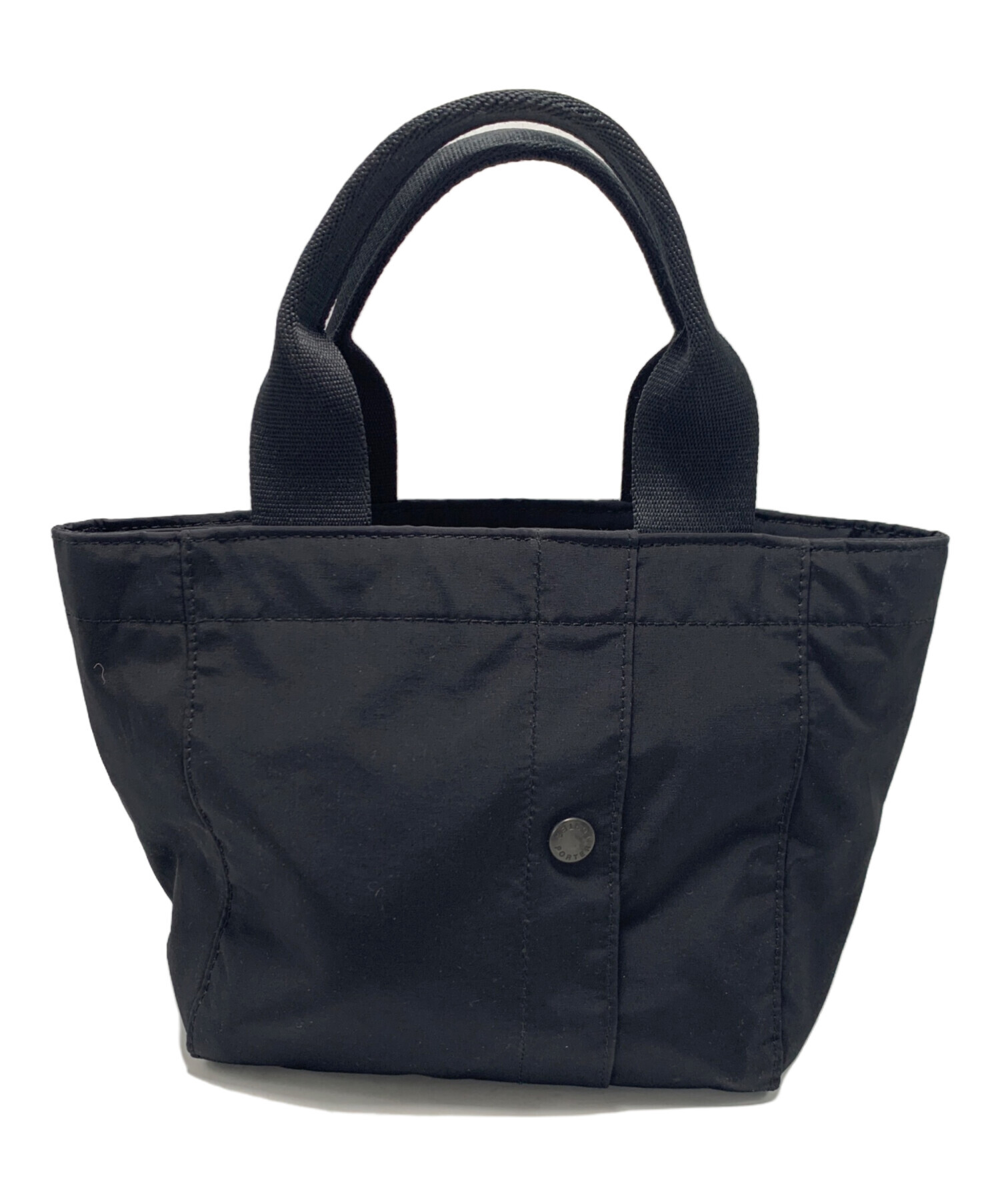 中古・古着通販】PORTER (ポーター) ハンドバッグ ブラック｜ブランド 