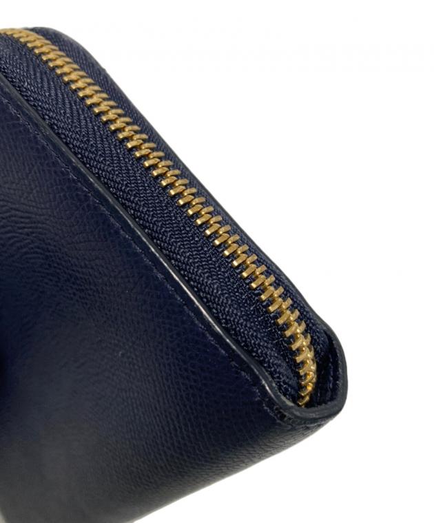 Salvatore Ferragamo 財布　紺 中古・古着通販】Salvatore Ferragamo (サルヴァトーレ フェラガモ) 長