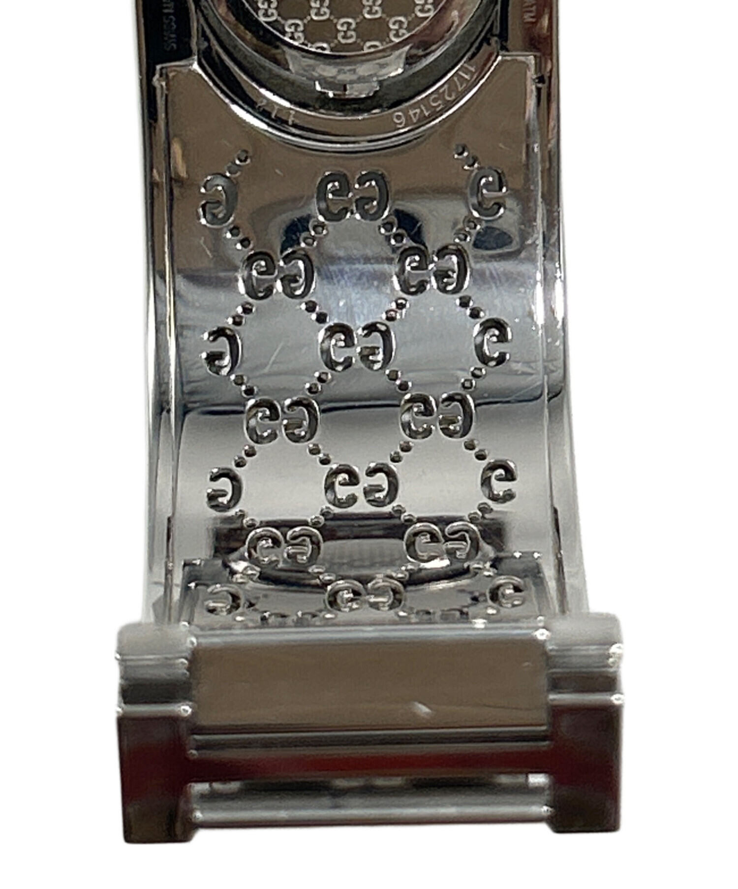 グッチ GUCCI バングルウォッチ 腕時計 レディース【中古】 GUCCI（グッチ） 腕時計 バングルウォッチ ダイヤベゼル クオーツ