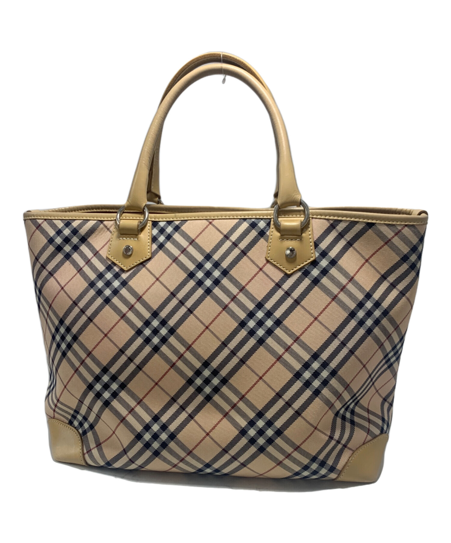 Burberryブルーレーベルトートバッグ 中古・古着通販】BURBERRY BLUE LABEL (バーバリー ブルー レーベル