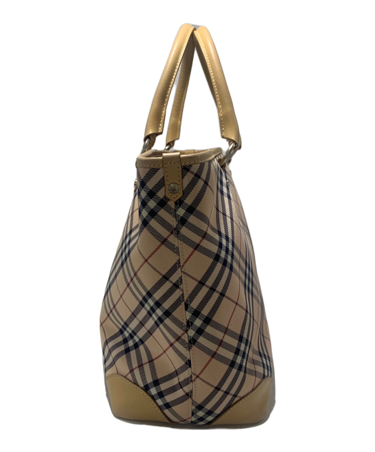 バーバリー BURBERRY BLUE LABEL 2way ロゴプリントバッグ 中古・古着通販】BURBERRY BLUE LABEL (バーバリー ブルー レーベル