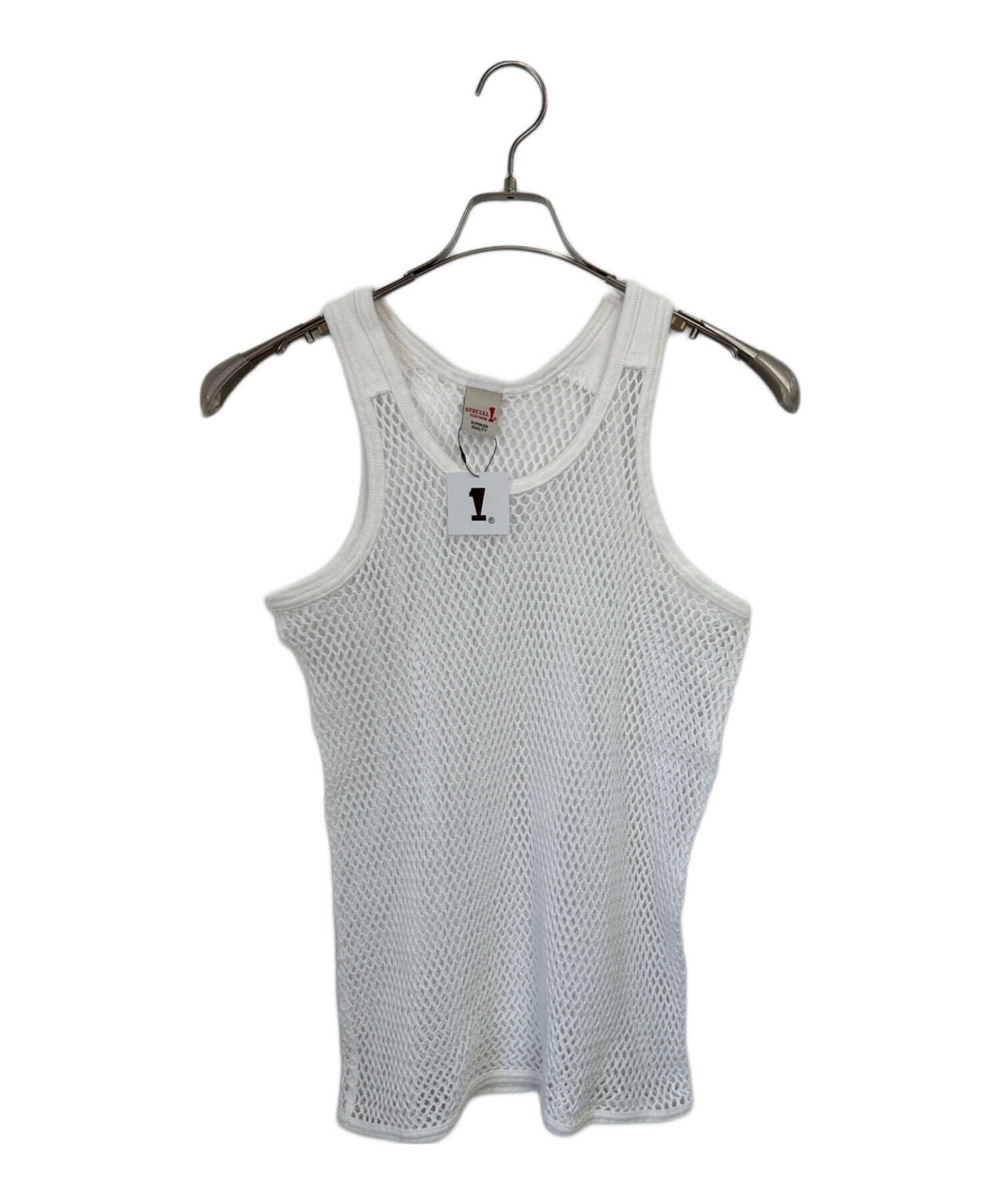 古着 ビンテージ 90s 白 タンクトップ ワンピース メッシュ デッドストック 中古・古着通販】SPECIAL ONE CLOTHING (スペシャルワン クロージング