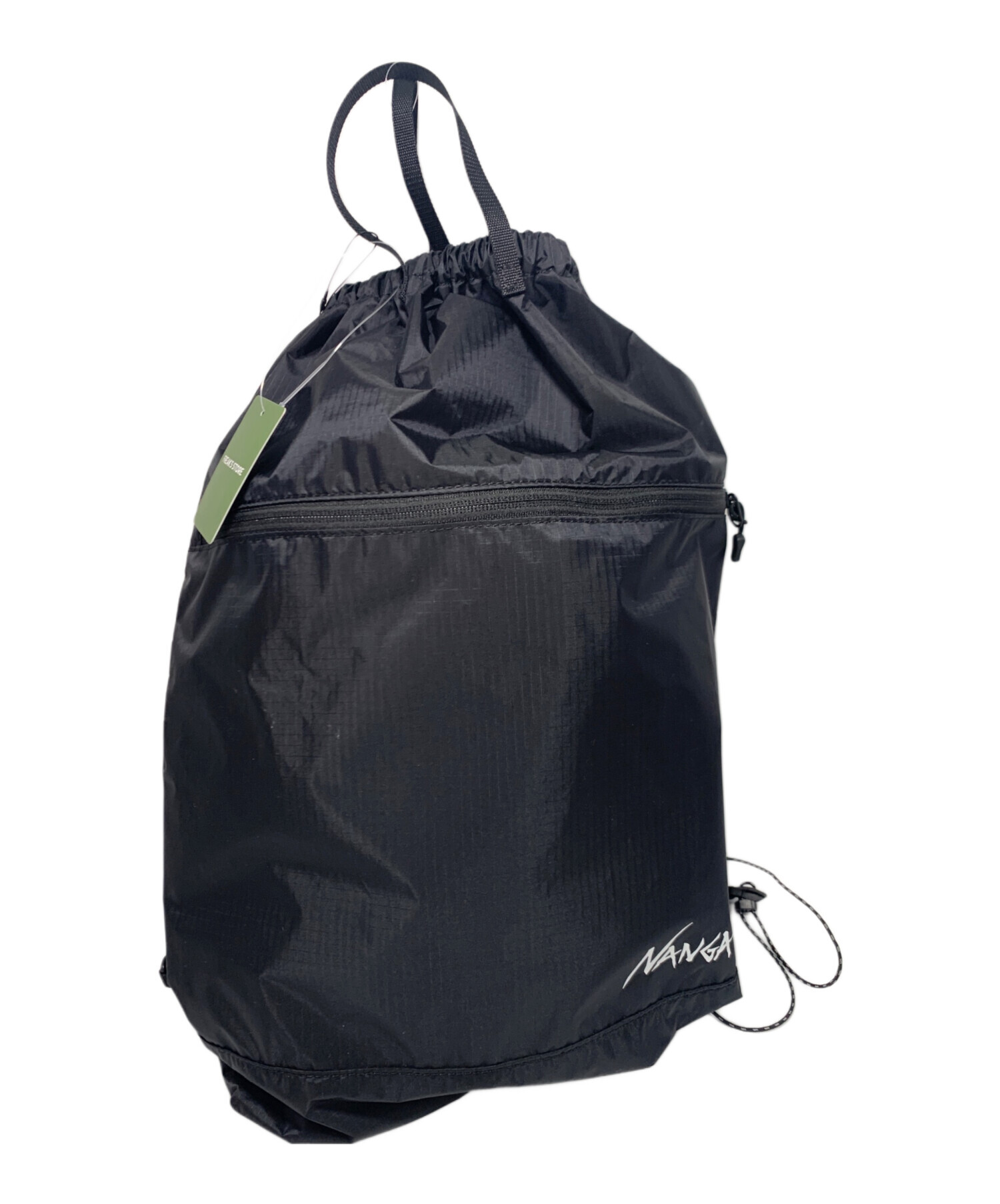 中古・古着通販】NANGA (ナンガ) FIBERMAX TUL ナップサック ブラック 中古・古着通販】NANGA (ナンガ) FIBERMAX TUL ナップサック ブラック