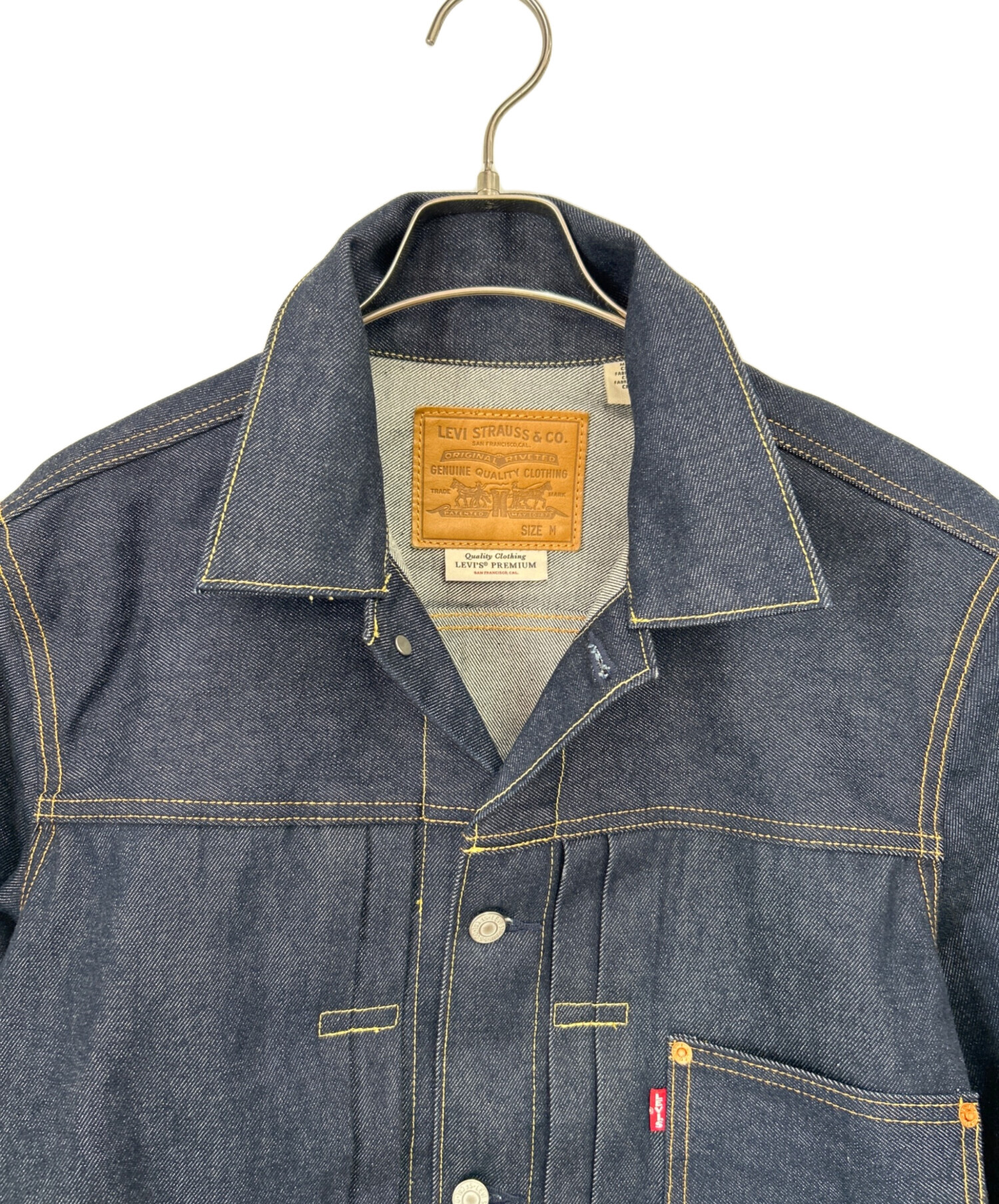 LEVI'S プレミアム デニムジャケット M 中古・古着通販】LEVI'S PReMIUM (リーバイス プレミアム) デニム