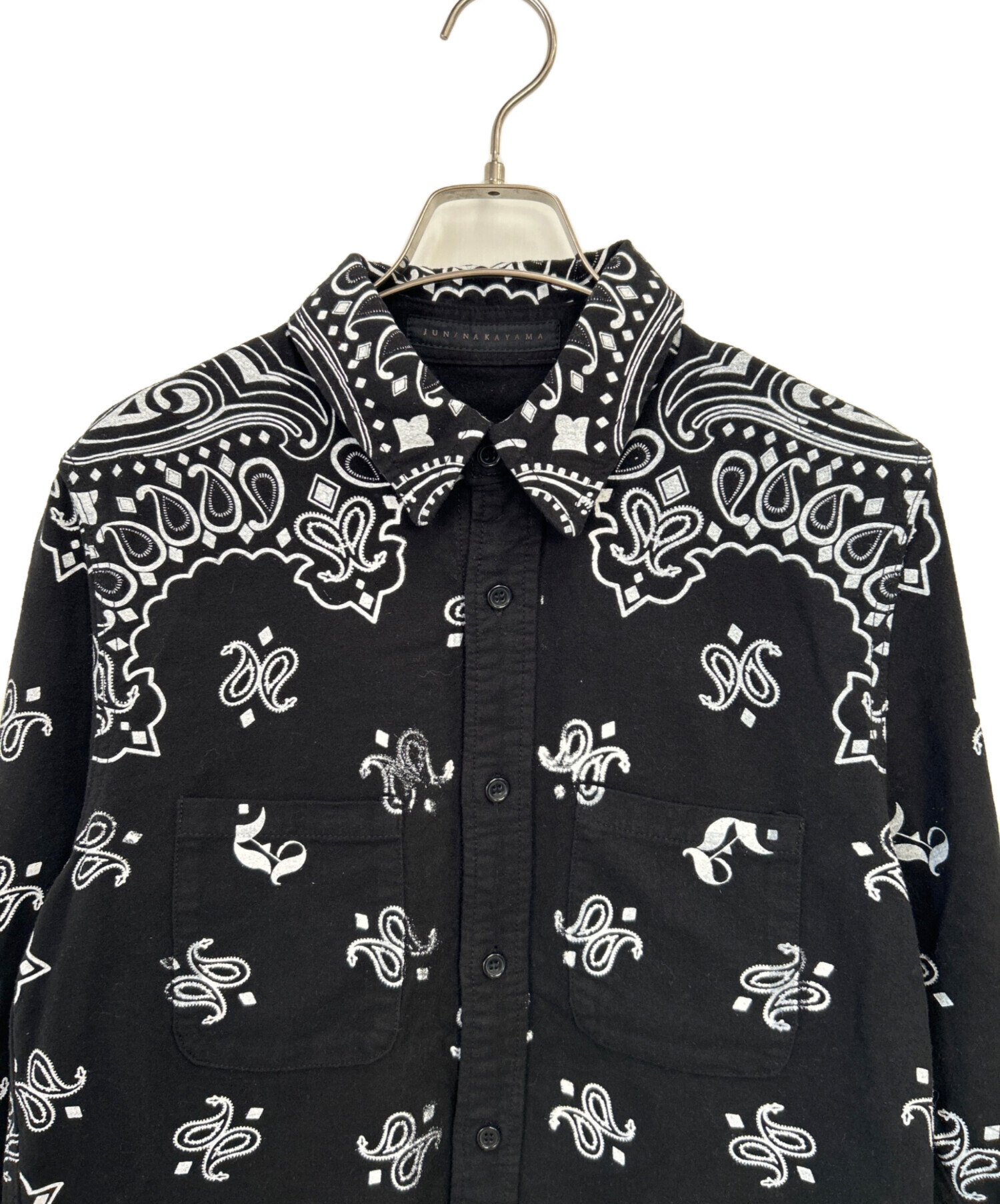 中古・古着通販】JUN/NAKAYAMA (ジュン ナカヤマ) 長袖シャツ ブラック