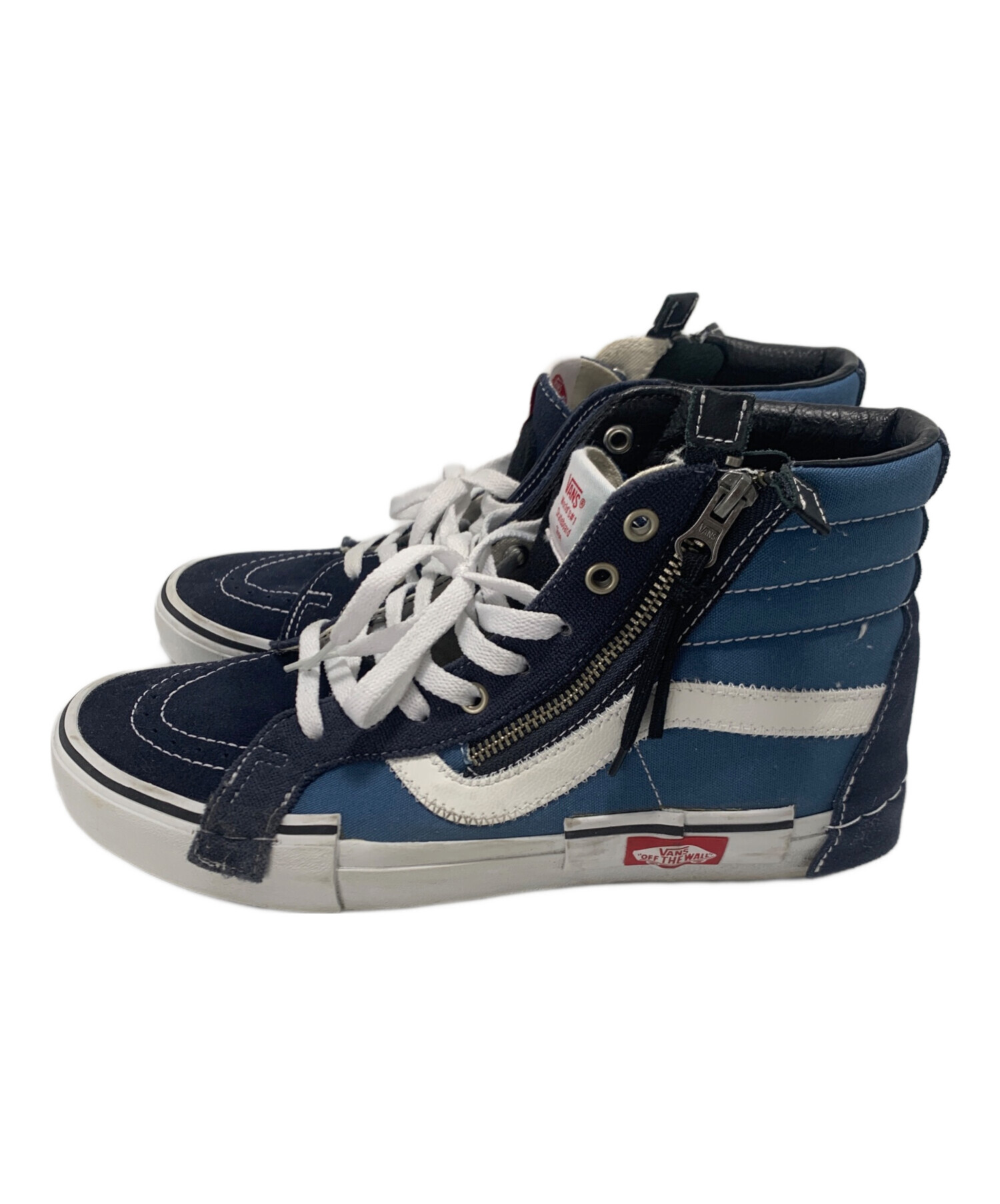 中古・古着通販】VANS (ヴァンズ) ハイカットスニーカー ブルー サイズ 