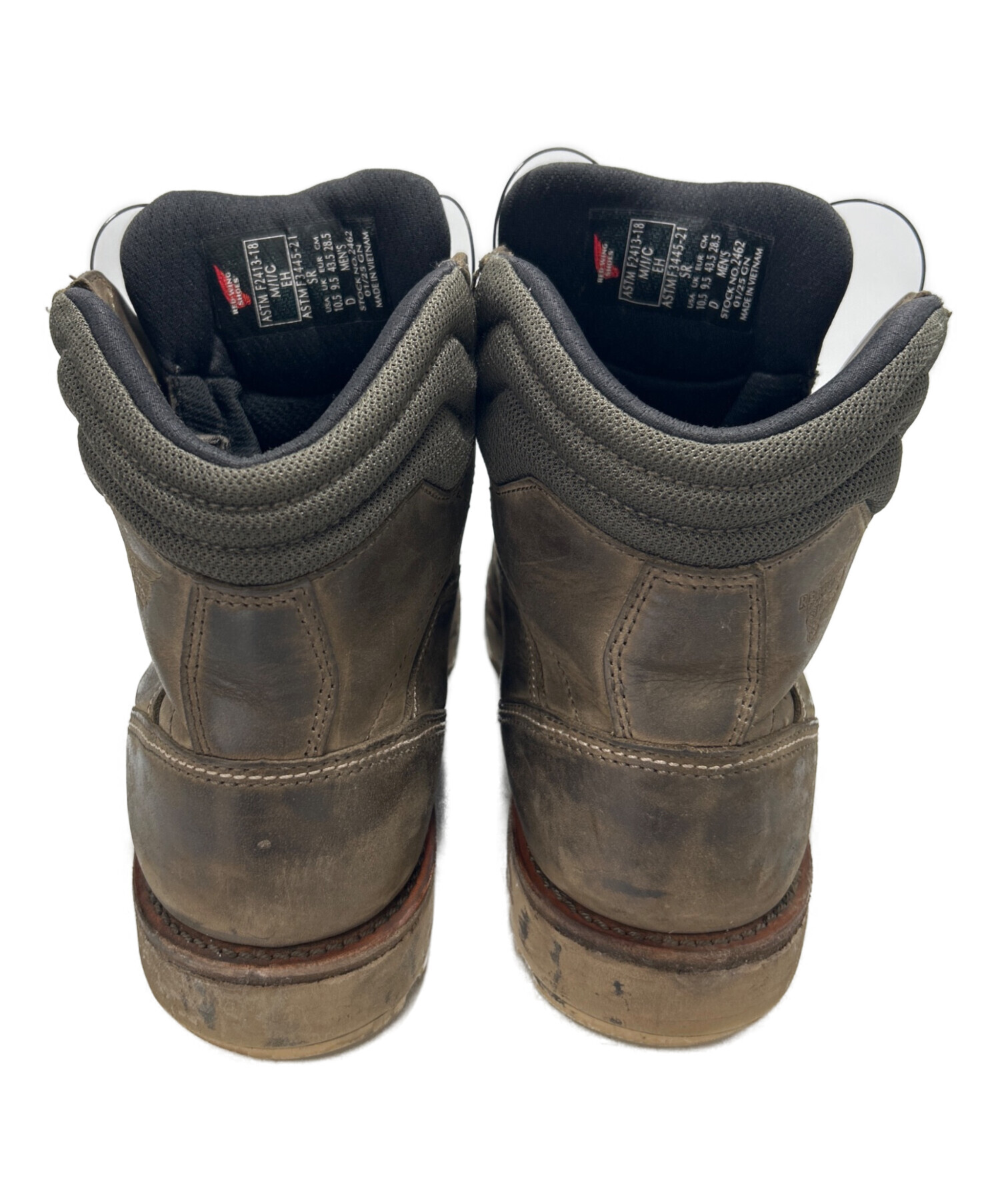 中古・古着通販】RED WING (レッドウィング) ワークブーツ ブラウン