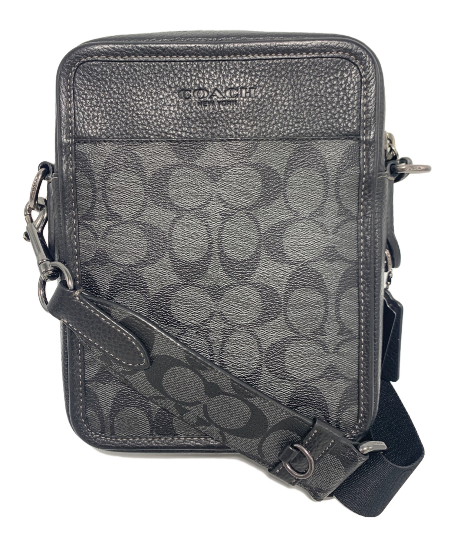 中古・古着通販】COACH (コーチ) ショルダーバッグ ブラック｜ブランド
